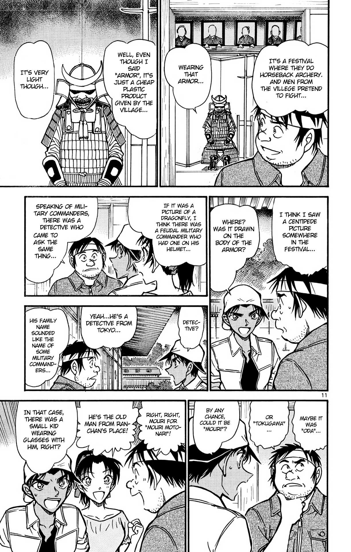 Detective Conan Chapter 613 page 12 - Chapter 613: Centipede