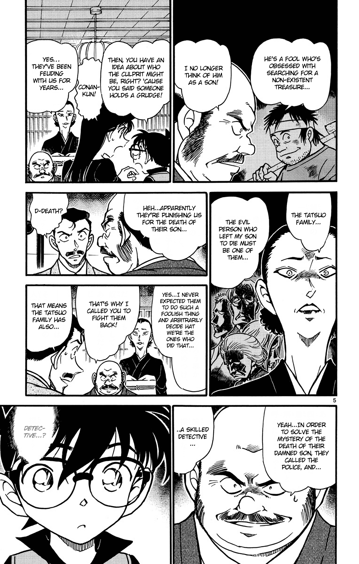 Detective Conan Chapter 613 page 6 - Chapter 613: Centipede