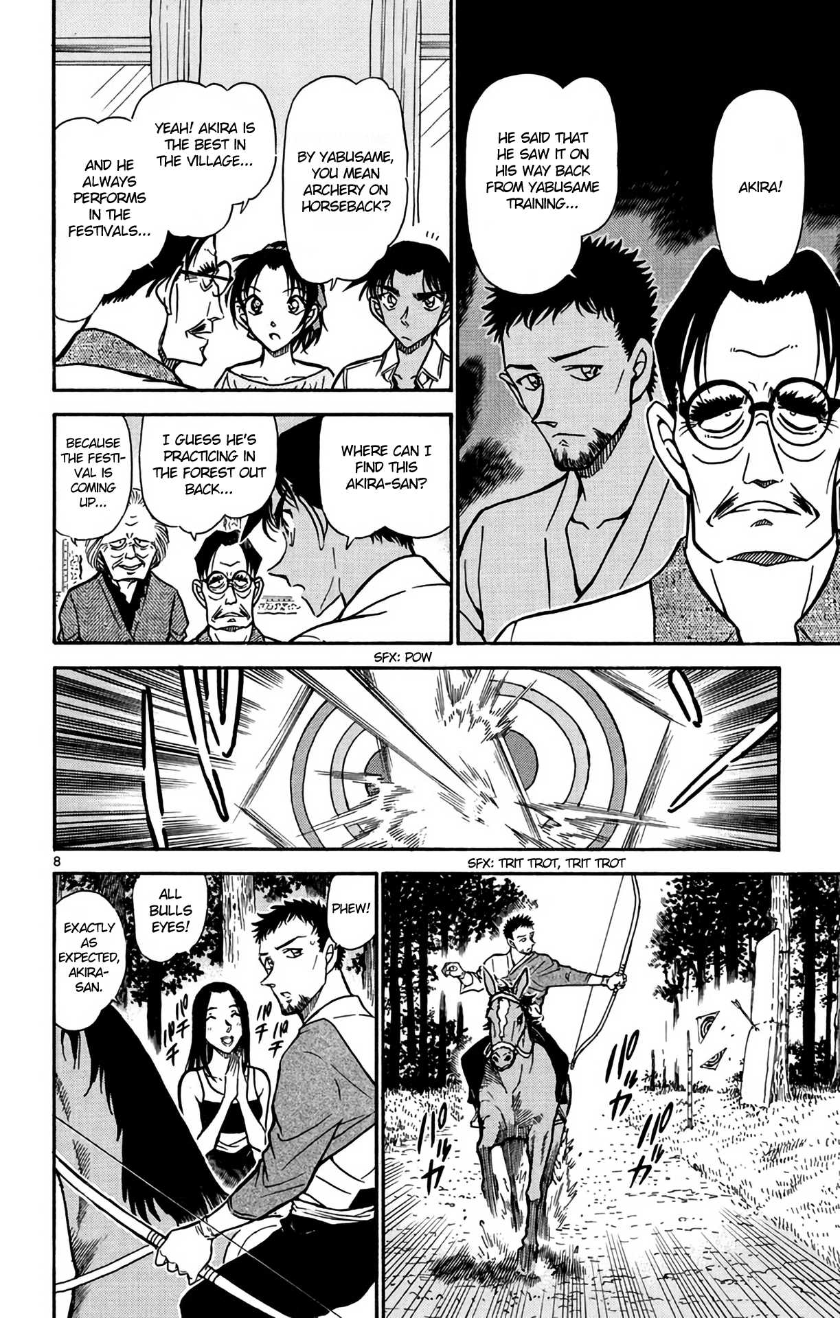 Detective Conan Chapter 613 page 9 - Chapter 613: Centipede