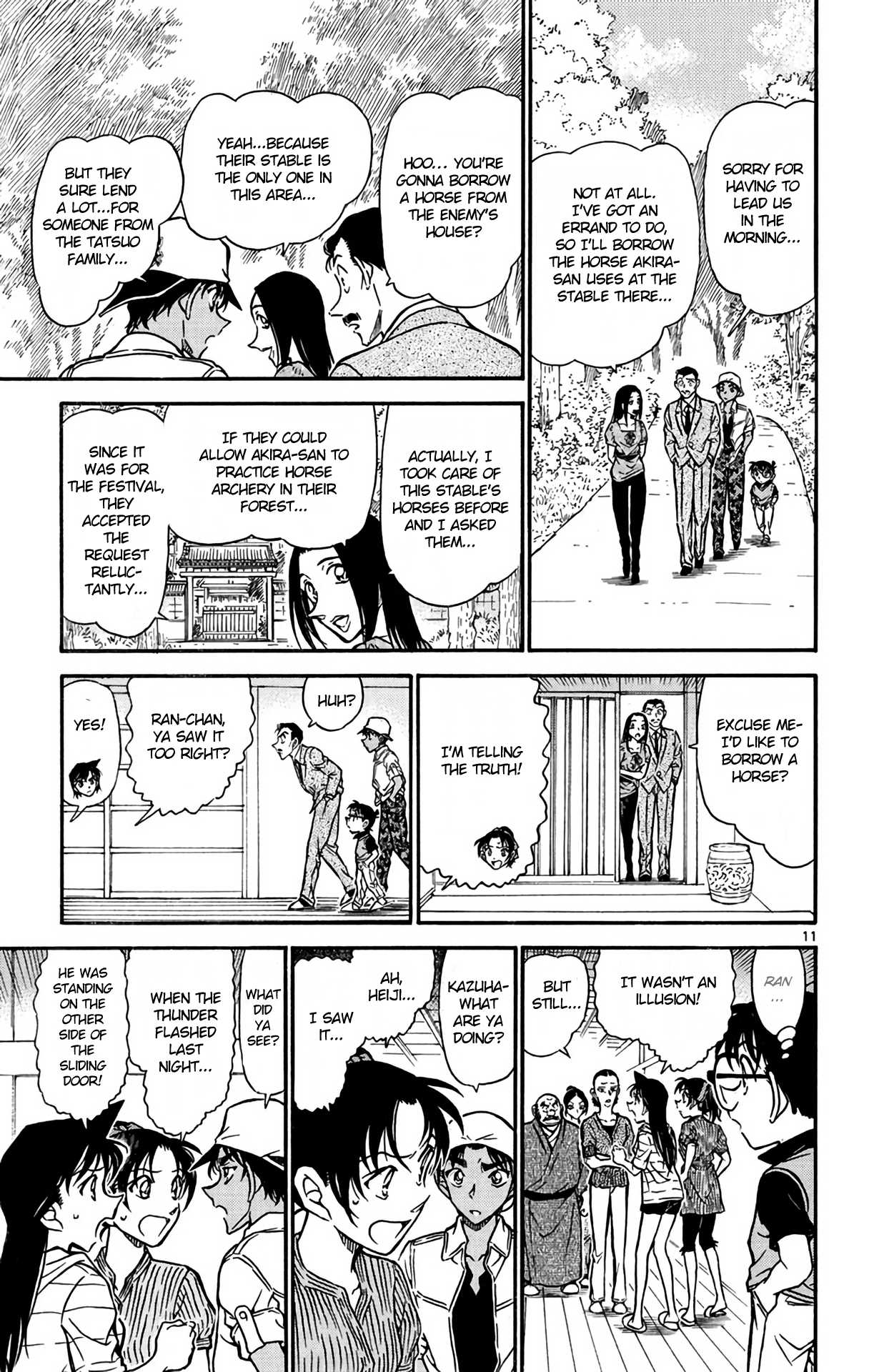 Detective Conan Chapter 614 page 12 - Chapter 614: Armored Warrior