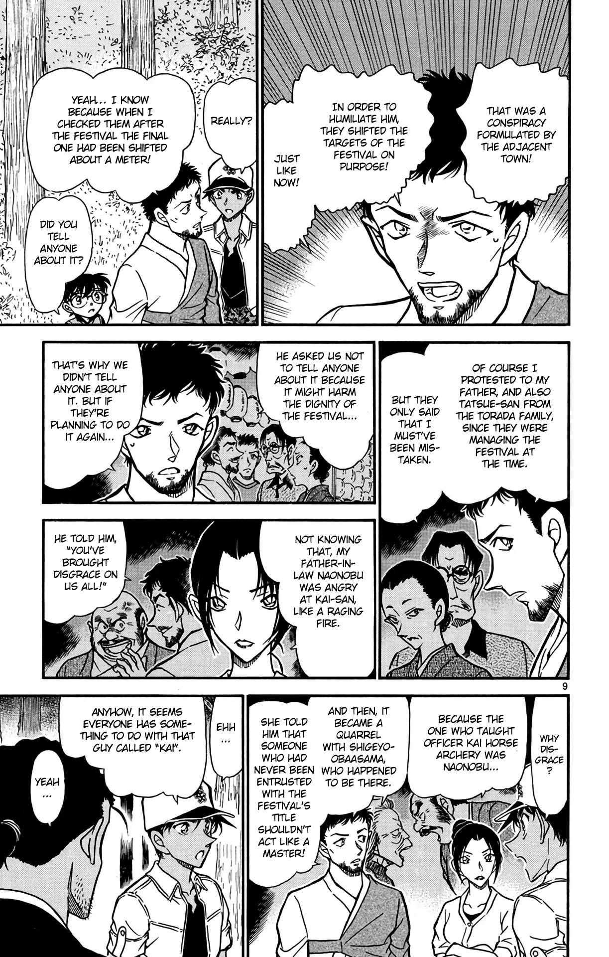 Detective Conan Chapter 616 page 10 - Chapter 616: Fuurinkazan