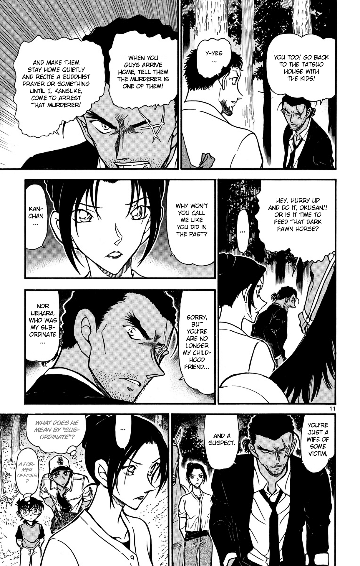 Detective Conan Chapter 616 page 12 - Chapter 616: Fuurinkazan