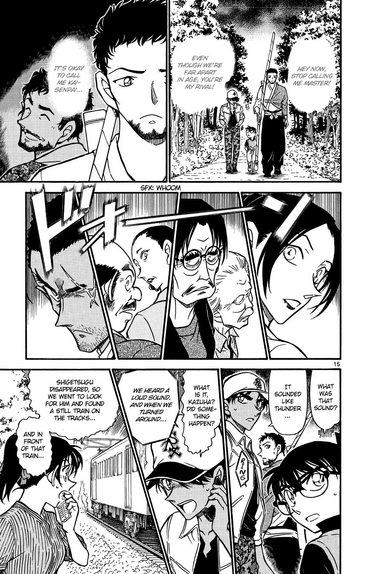 Detective Conan Chapter 616 page 16 - Chapter 616: Fuurinkazan