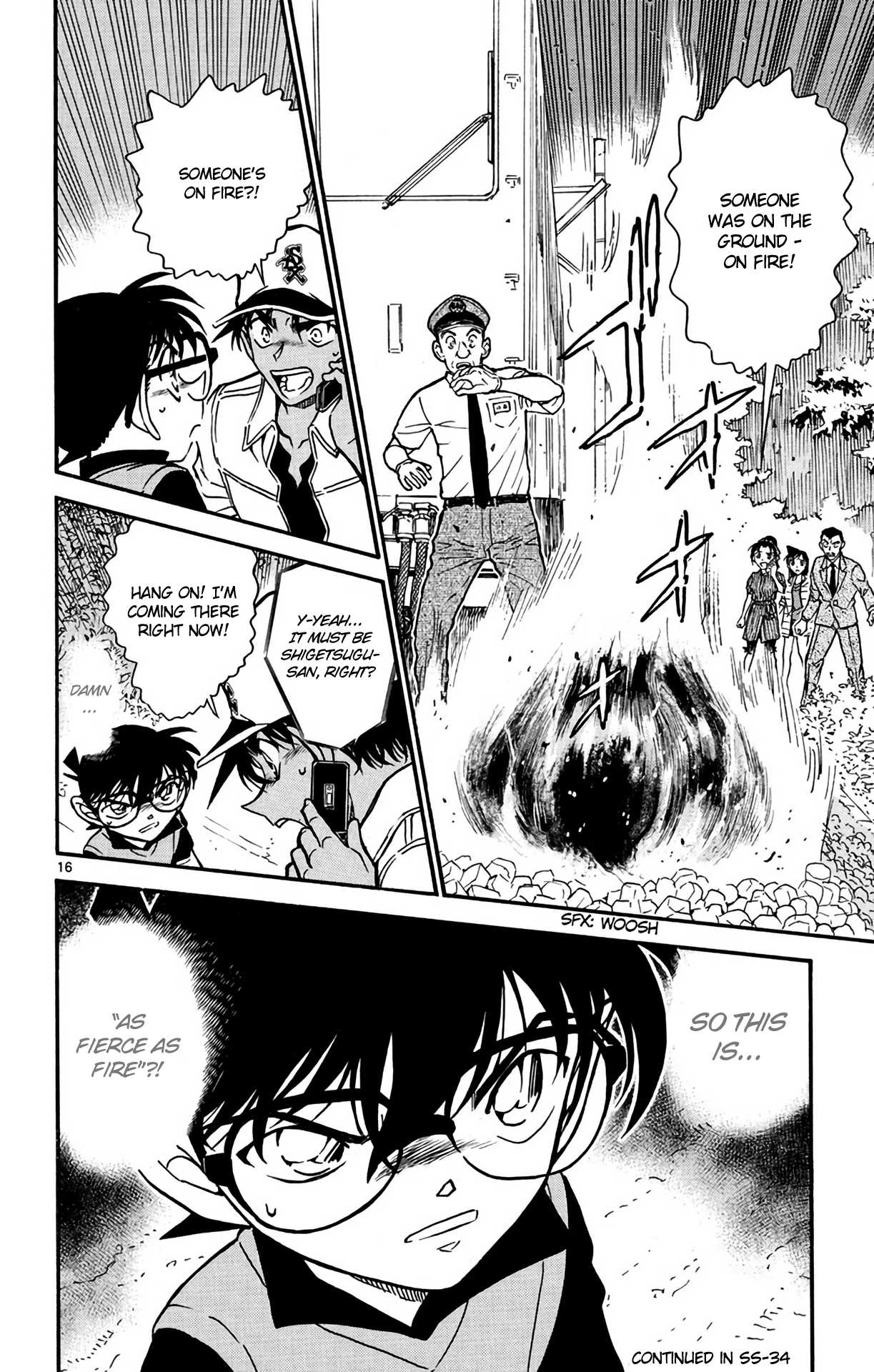 Detective Conan Chapter 616 page 17 - Chapter 616: Fuurinkazan