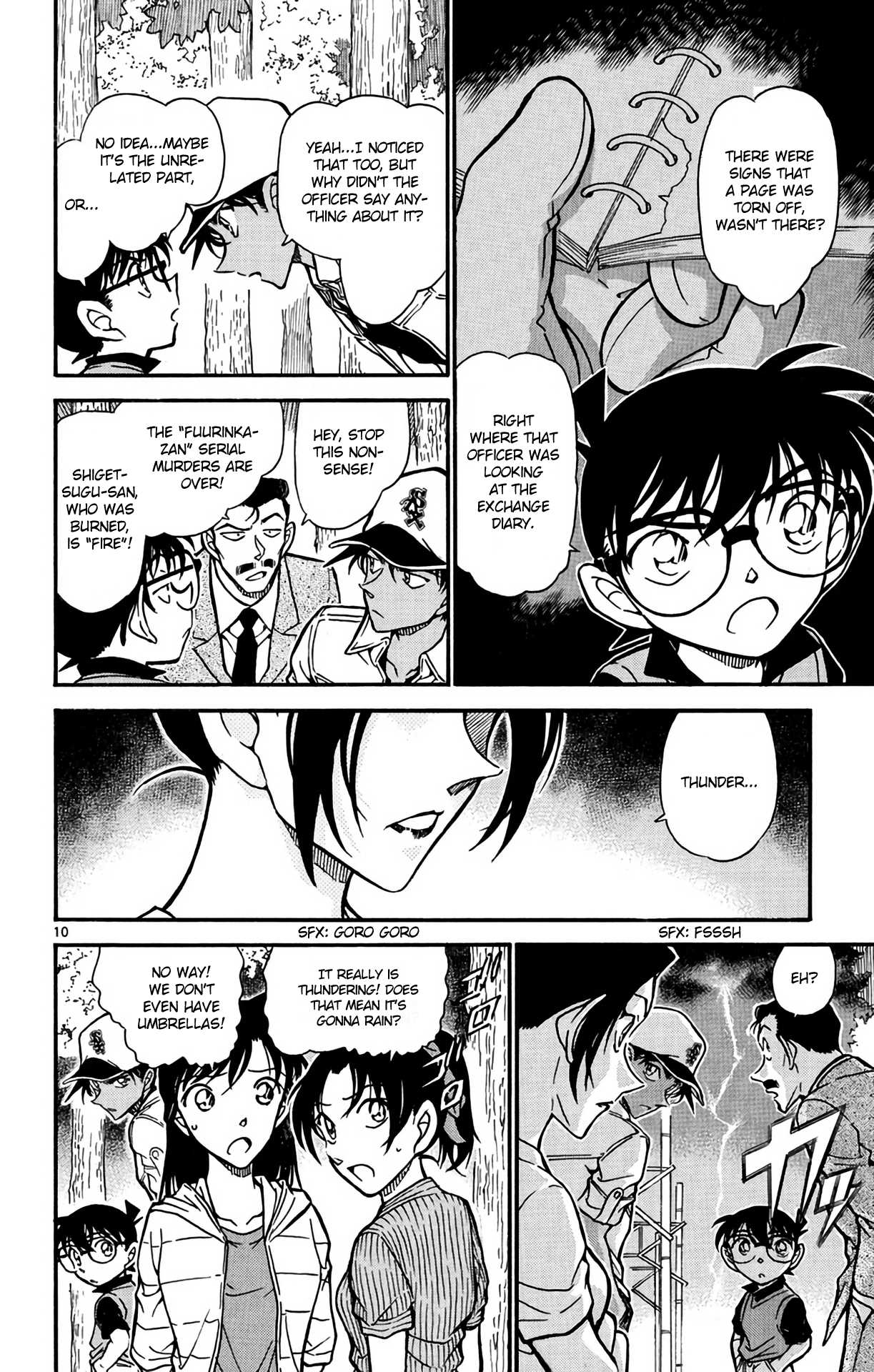 Detective Conan Chapter 617 page 11 - Chapter 617: War