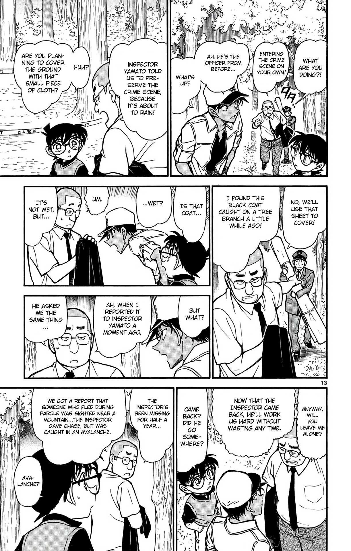 Detective Conan Chapter 617 page 14 - Chapter 617: War