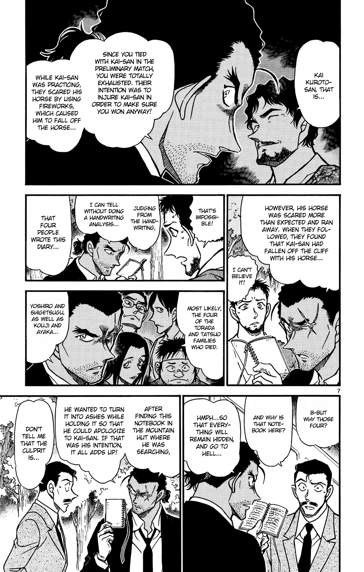Detective Conan Chapter 617 page 8 - Chapter 617: War