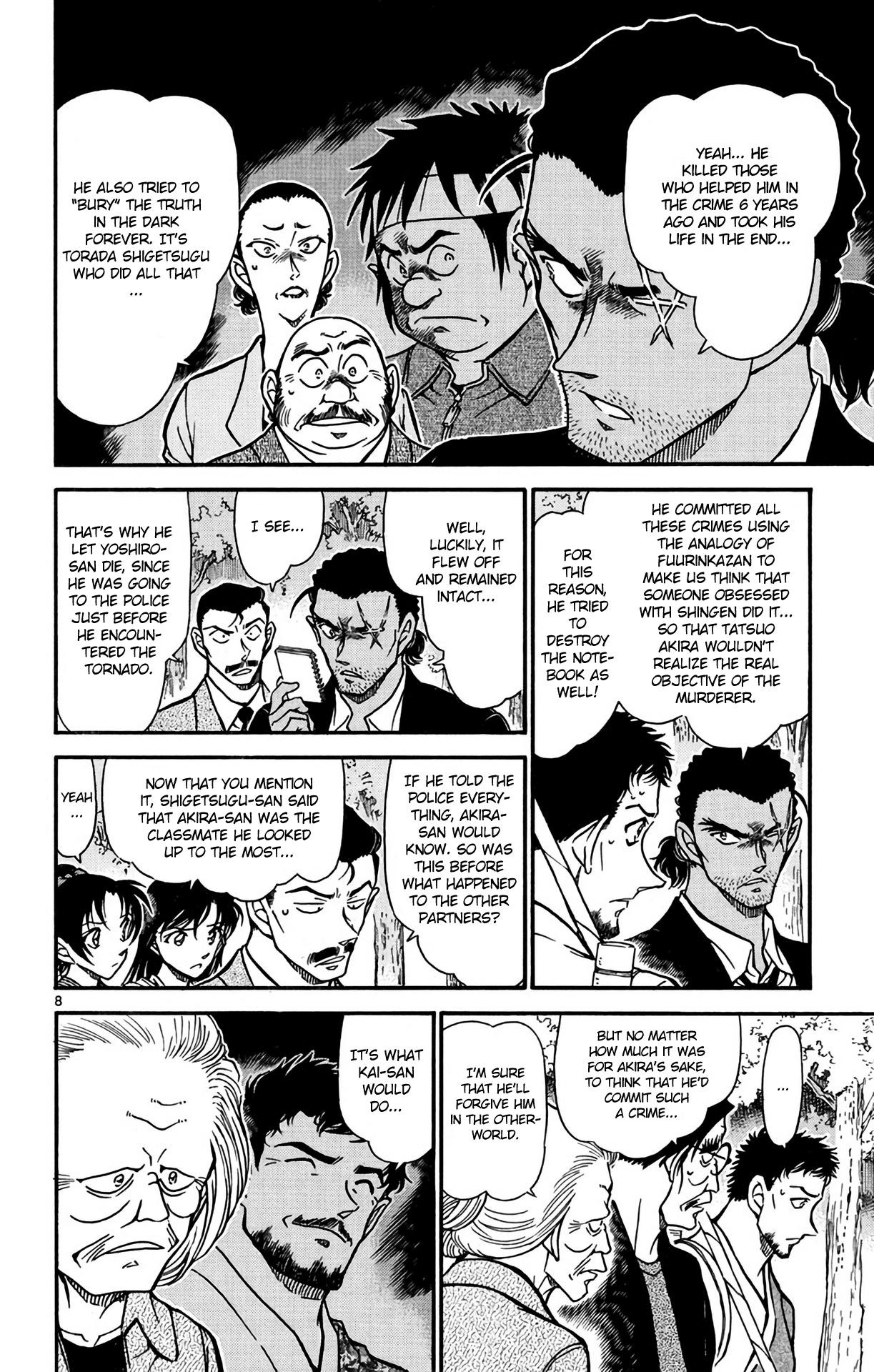 Detective Conan Chapter 617 page 9 - Chapter 617: War