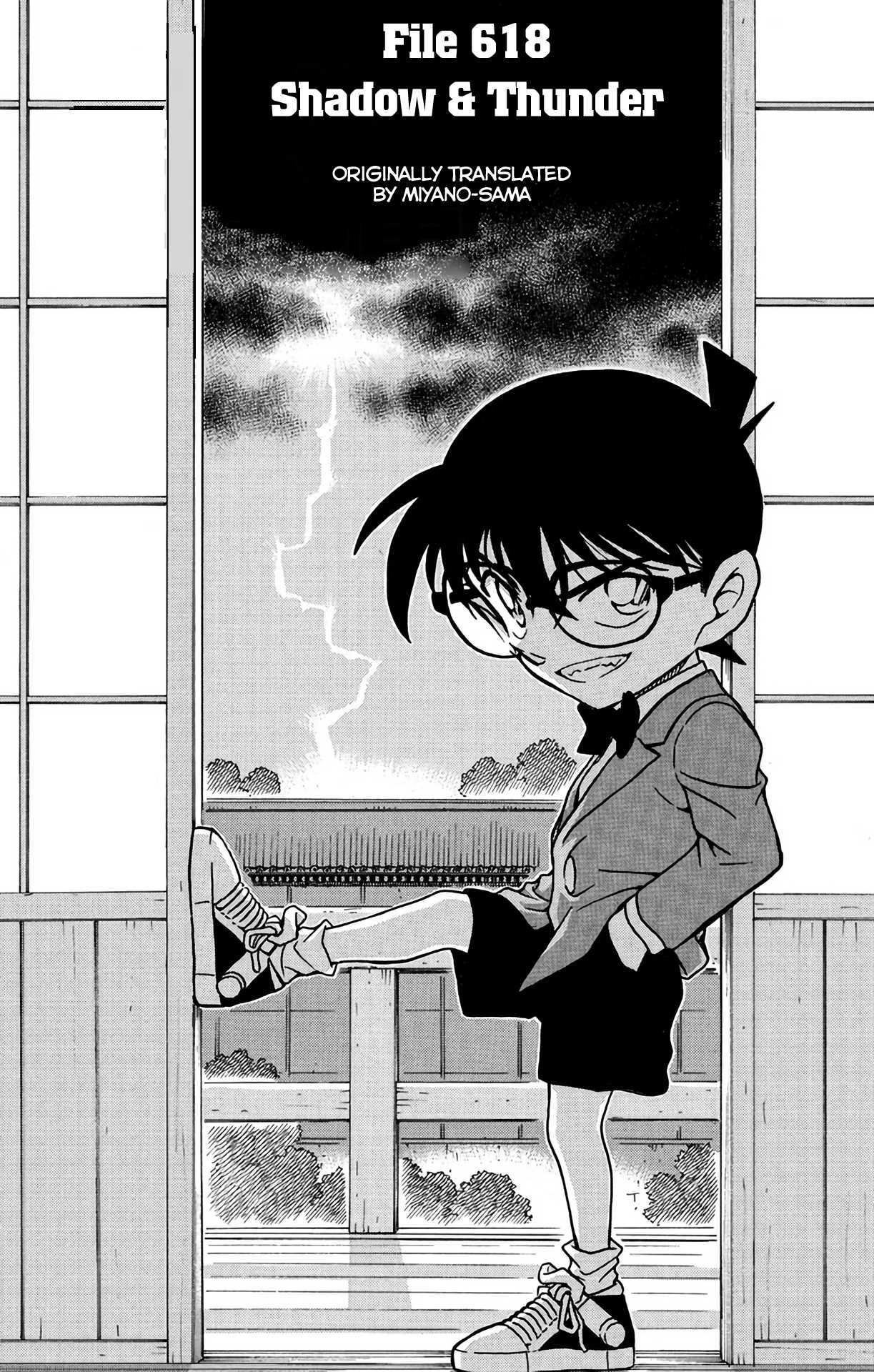 Detective Conan Chapter 618 page 2 - Chapter 618: Shadow & Thunder