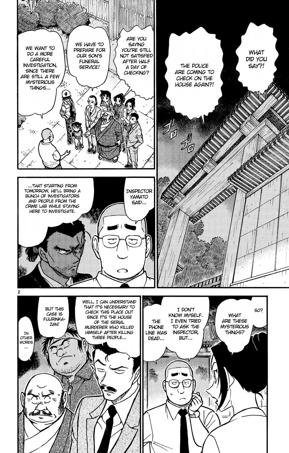 Detective Conan Chapter 618 page 3 - Chapter 618: Shadow & Thunder