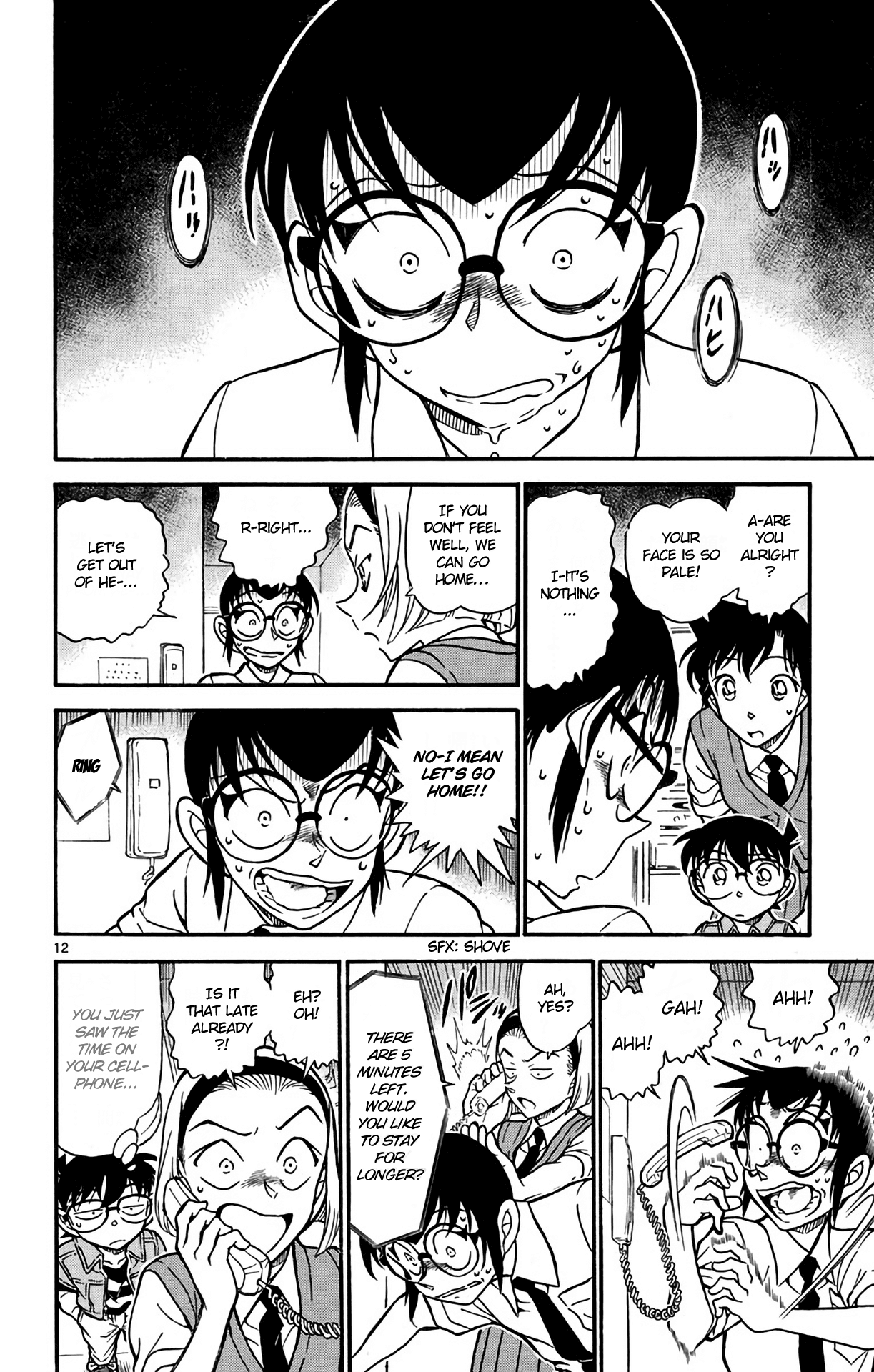 Detective Conan Chapter 619 page 13 - Chapter 619: Suspicious Eisuke