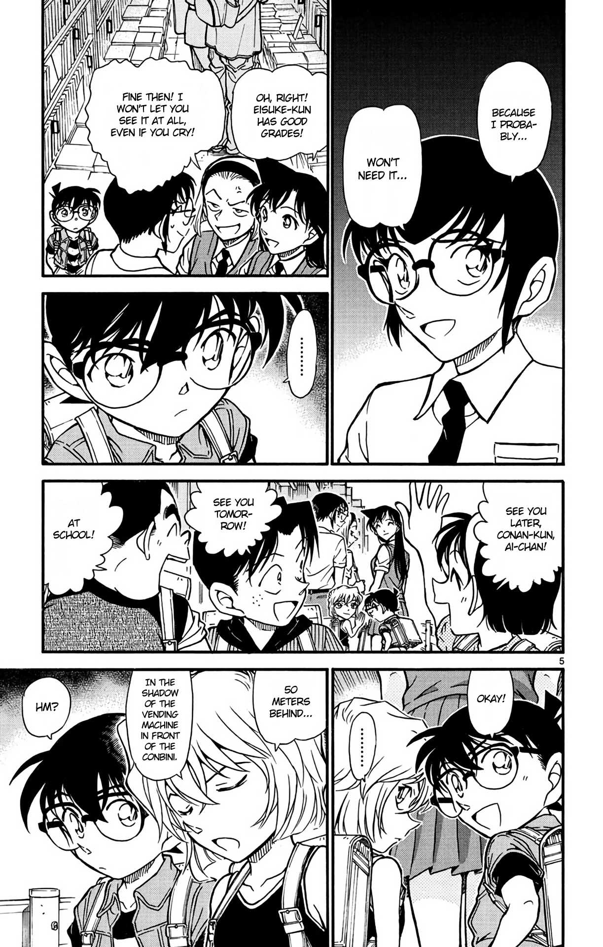 Detective Conan Chapter 619 page 6 - Chapter 619: Suspicious Eisuke