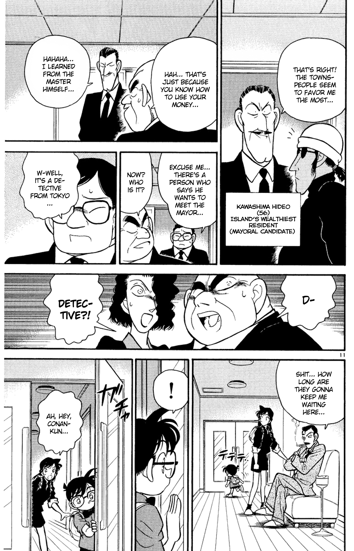 Detective Conan Chapter 62 page 12 - Chapter 62: An Invitation to Tsukikage Island