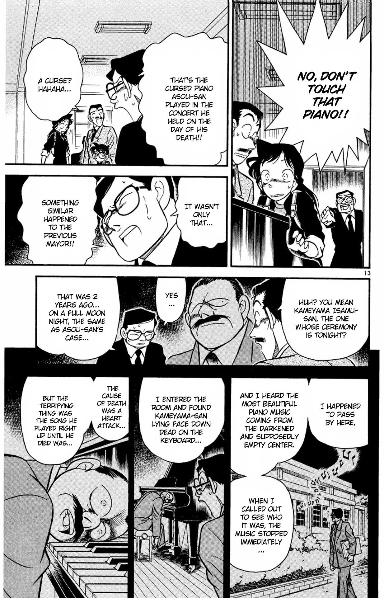Detective Conan Chapter 62 page 14 - Chapter 62: An Invitation to Tsukikage Island
