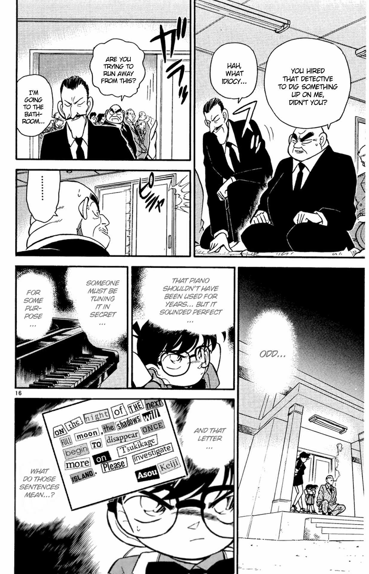 Detective Conan Chapter 62 page 17 - Chapter 62: An Invitation to Tsukikage Island