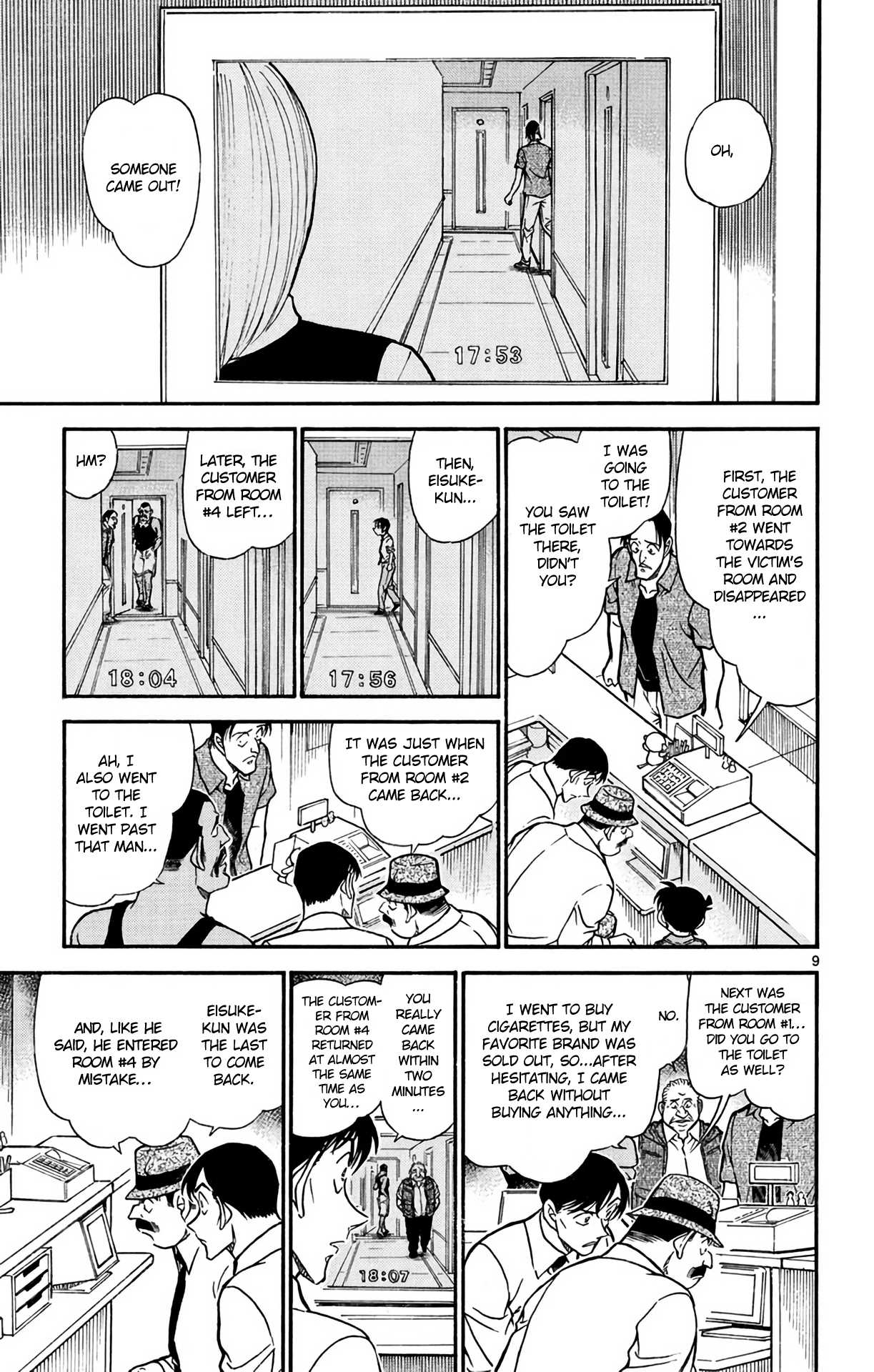 Detective Conan Chapter 620 page 10 - Chapter 620: The Vanished Blunt Weapon
