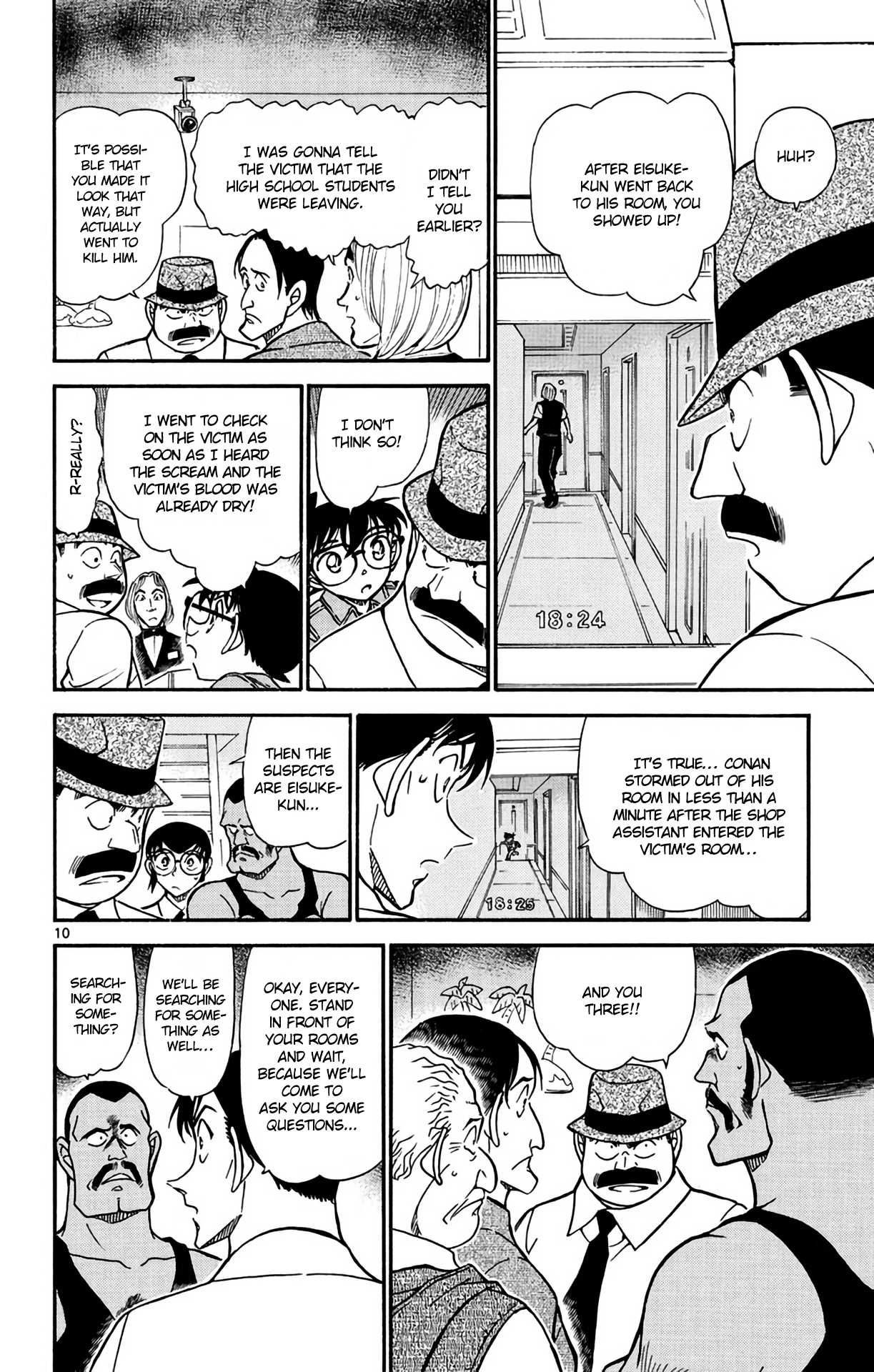 Detective Conan Chapter 620 page 11 - Chapter 620: The Vanished Blunt Weapon
