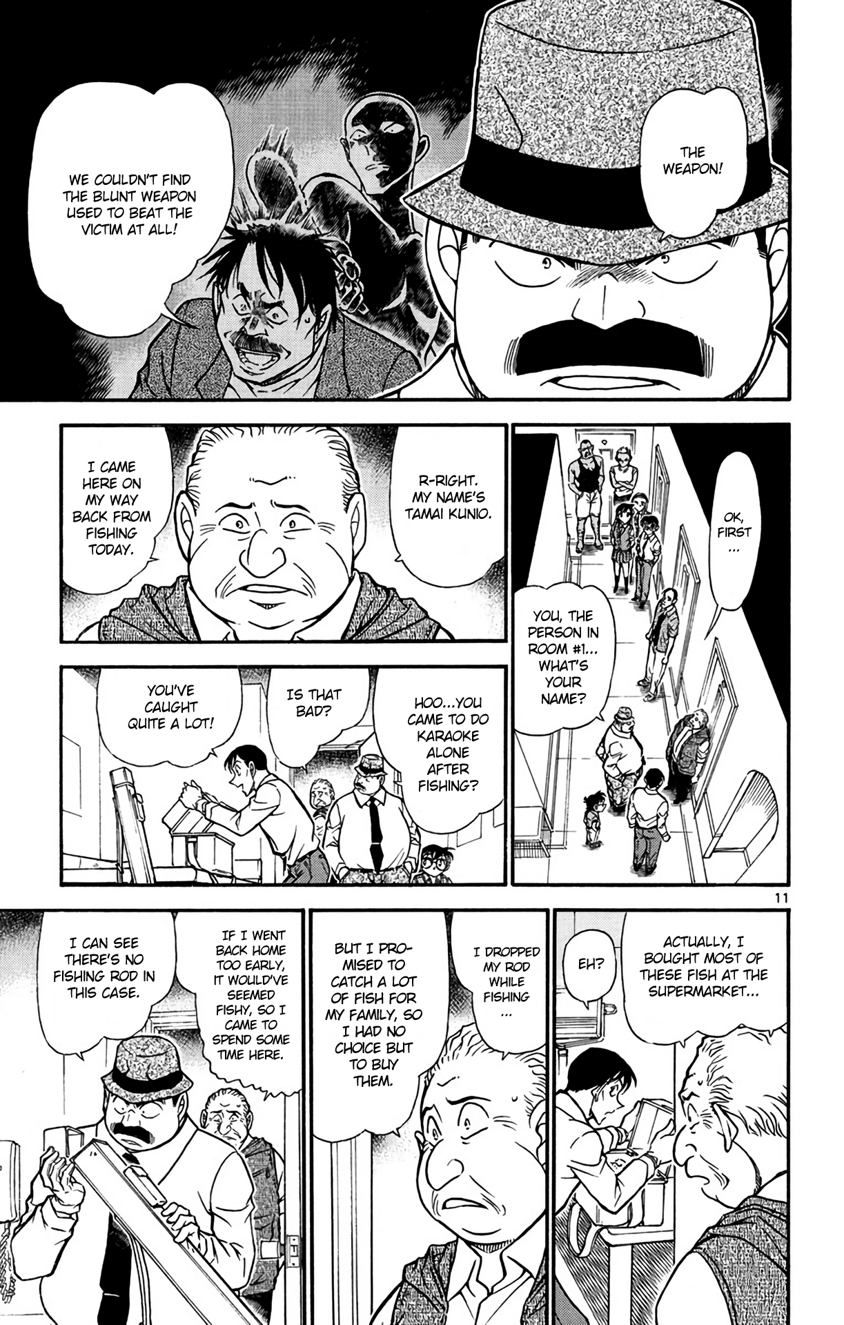 Detective Conan Chapter 620 page 12 - Chapter 620: The Vanished Blunt Weapon