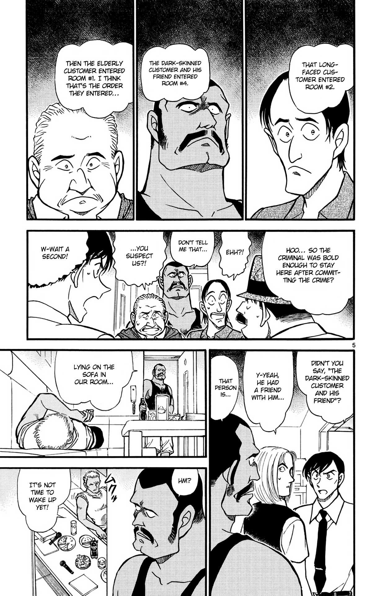 Detective Conan Chapter 620 page 6 - Chapter 620: The Vanished Blunt Weapon