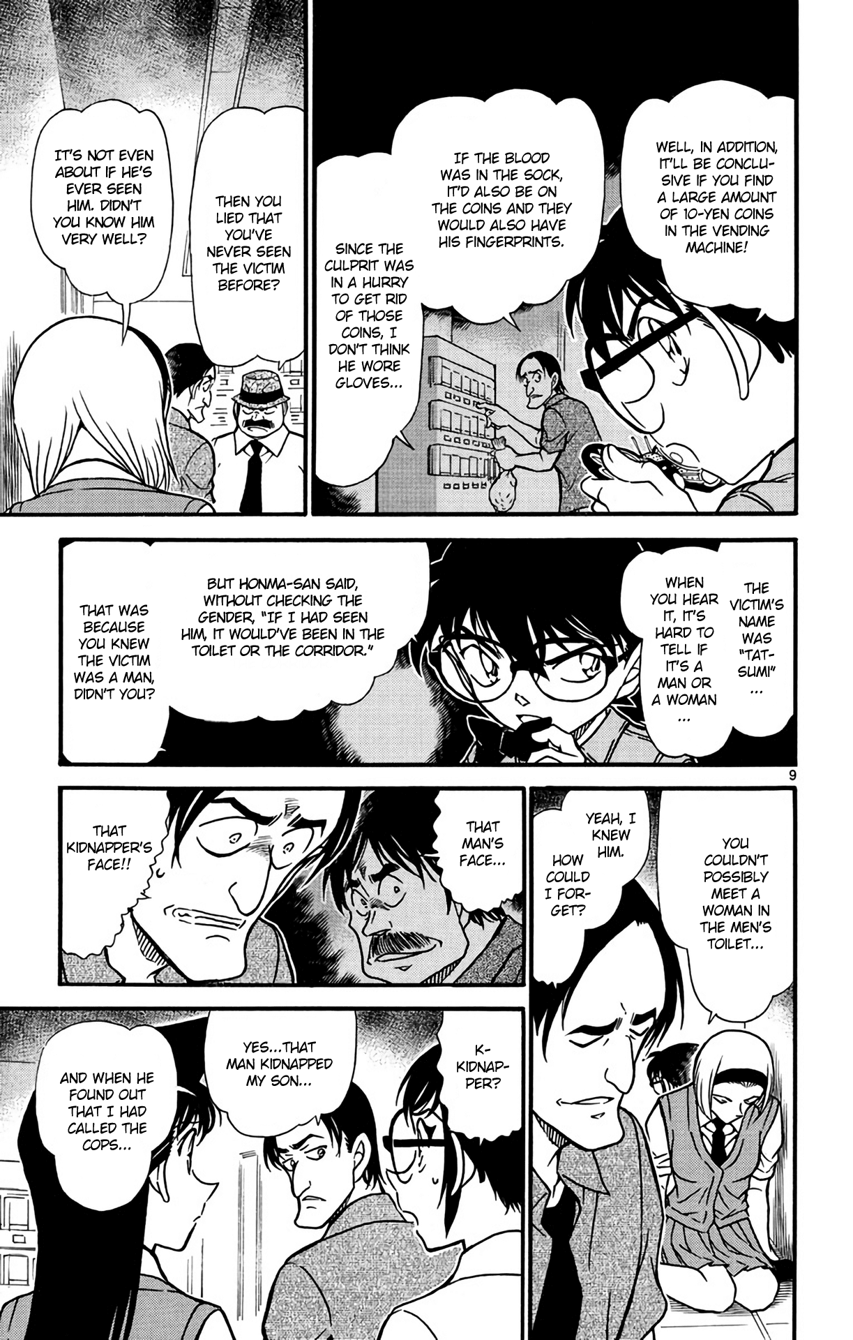 Detective Conan Chapter 621 page 10 - Chapter 621: Eisuke's Confession