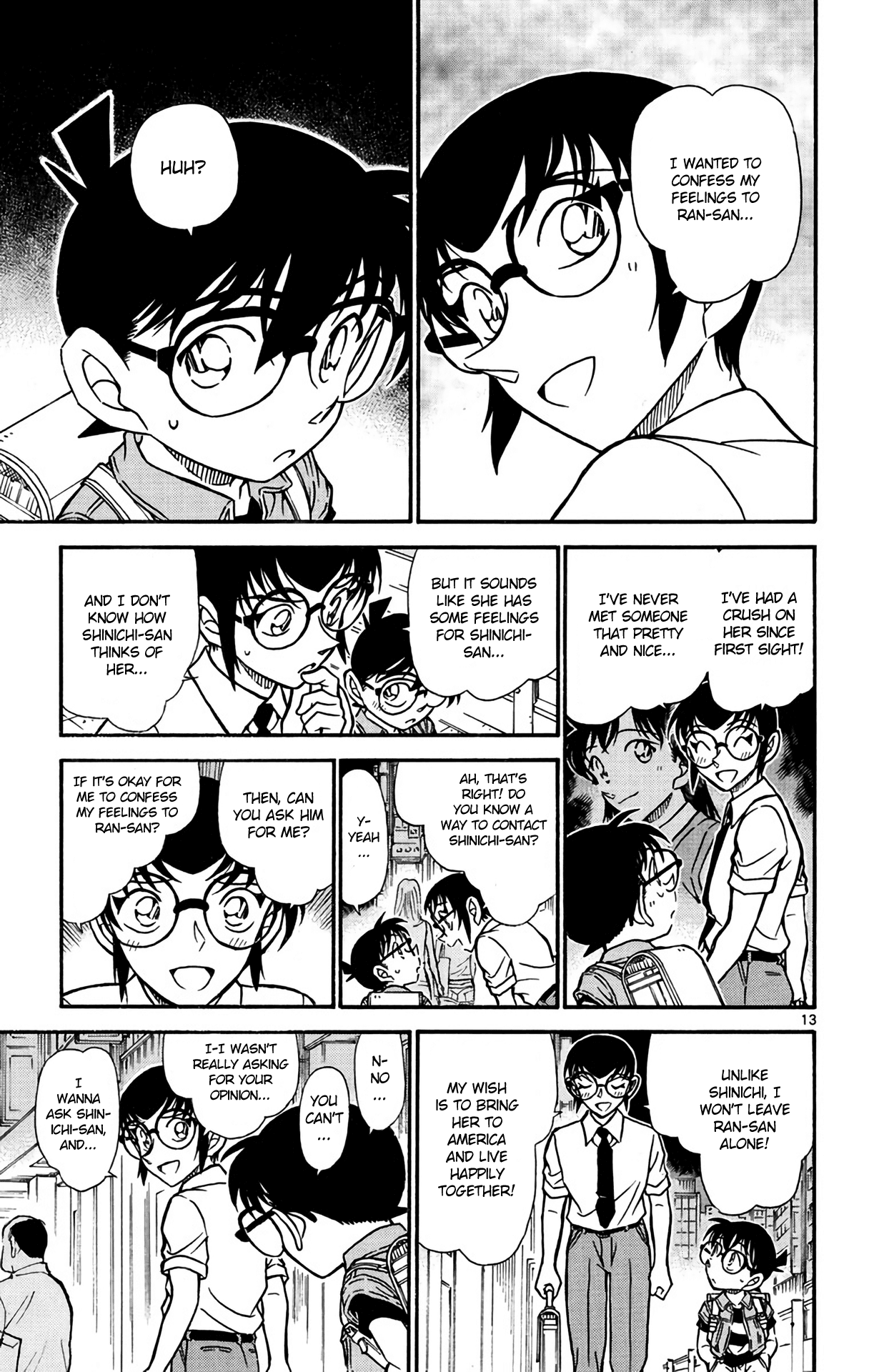 Detective Conan Chapter 621 page 14 - Chapter 621: Eisuke's Confession