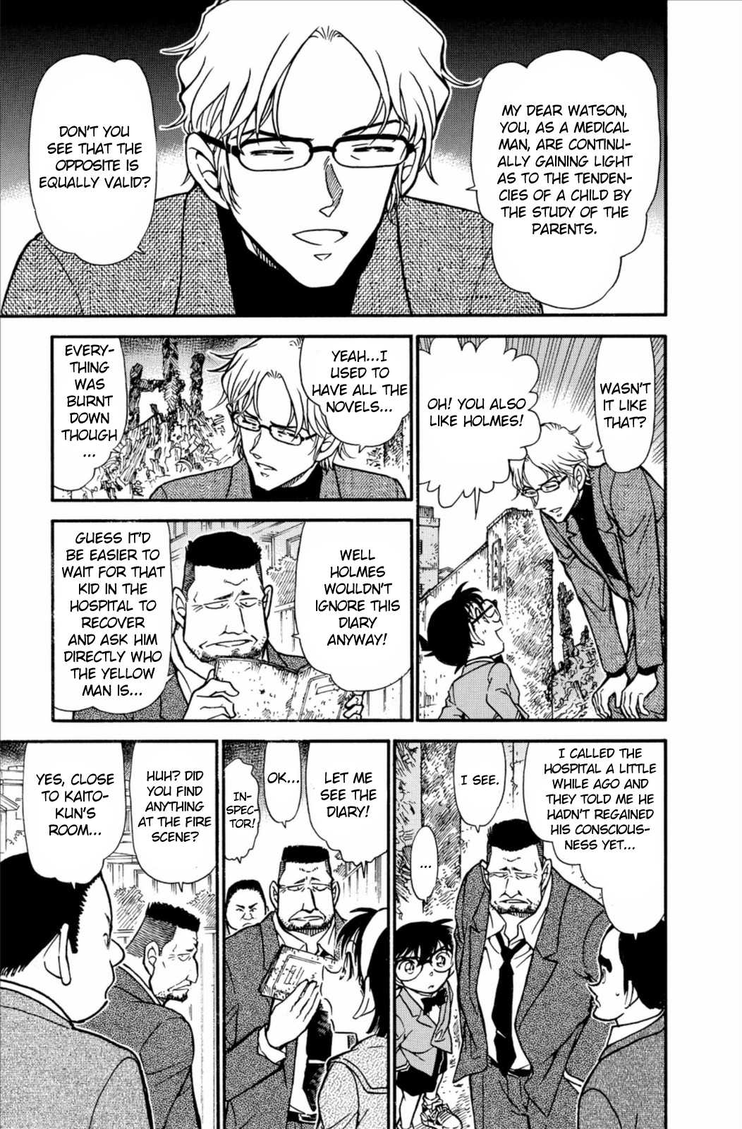 Detective Conan Chapter 623 page 14 - Chapter 623: Kuroshiro-kun