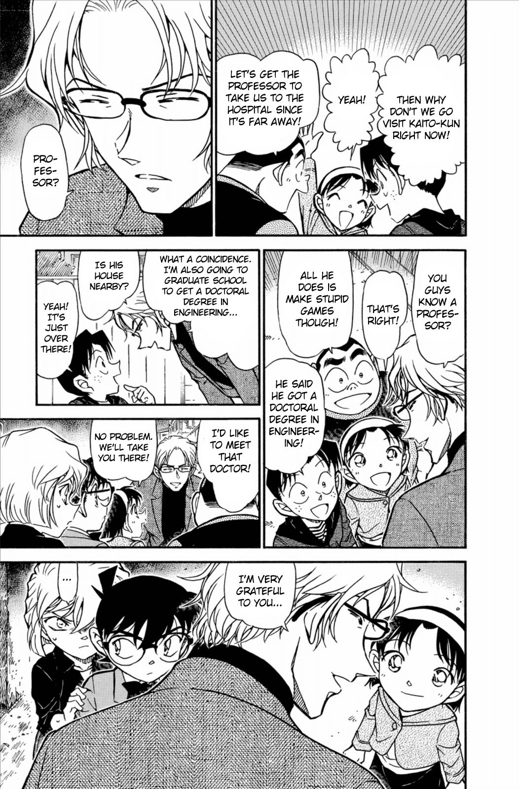 Detective Conan Chapter 624 page 14 - Chapter 624: New Neighbor