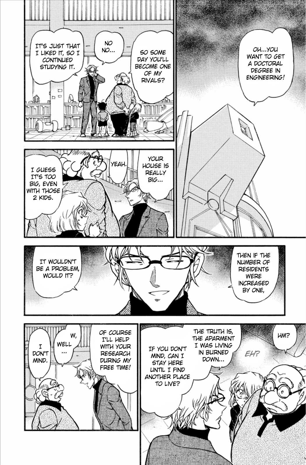 Detective Conan Chapter 624 page 15 - Chapter 624: New Neighbor