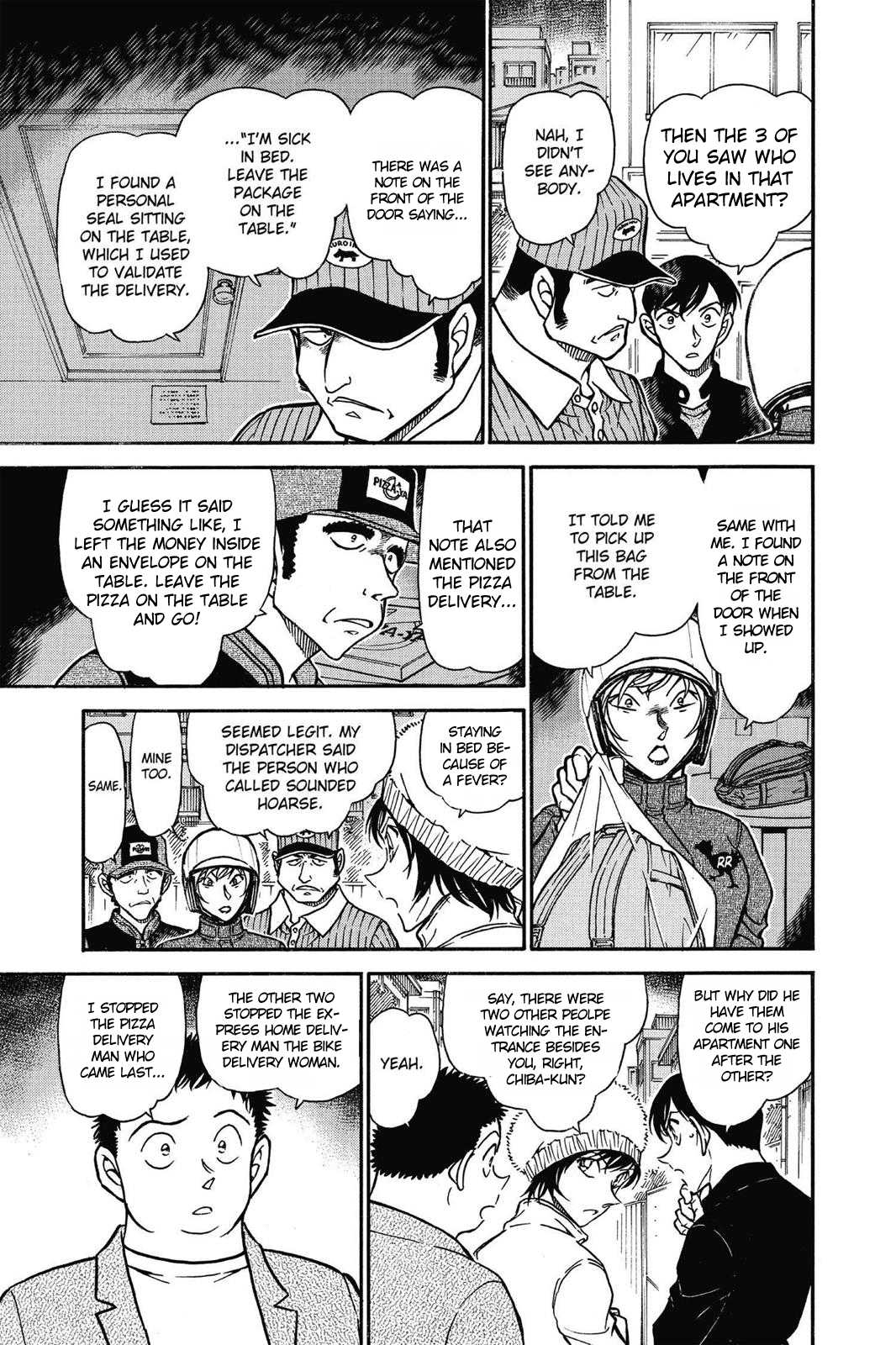 Detective Conan Chapter 625 page 12 - Chapter 625: The Hammer Man