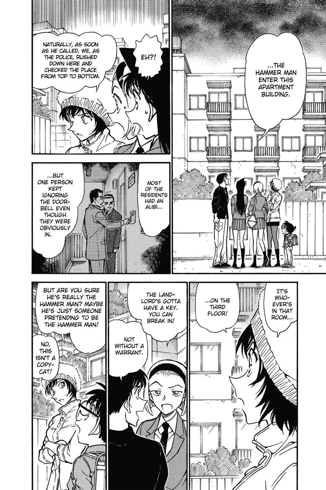 Detective Conan Chapter 625 page 9 - Chapter 625: The Hammer Man