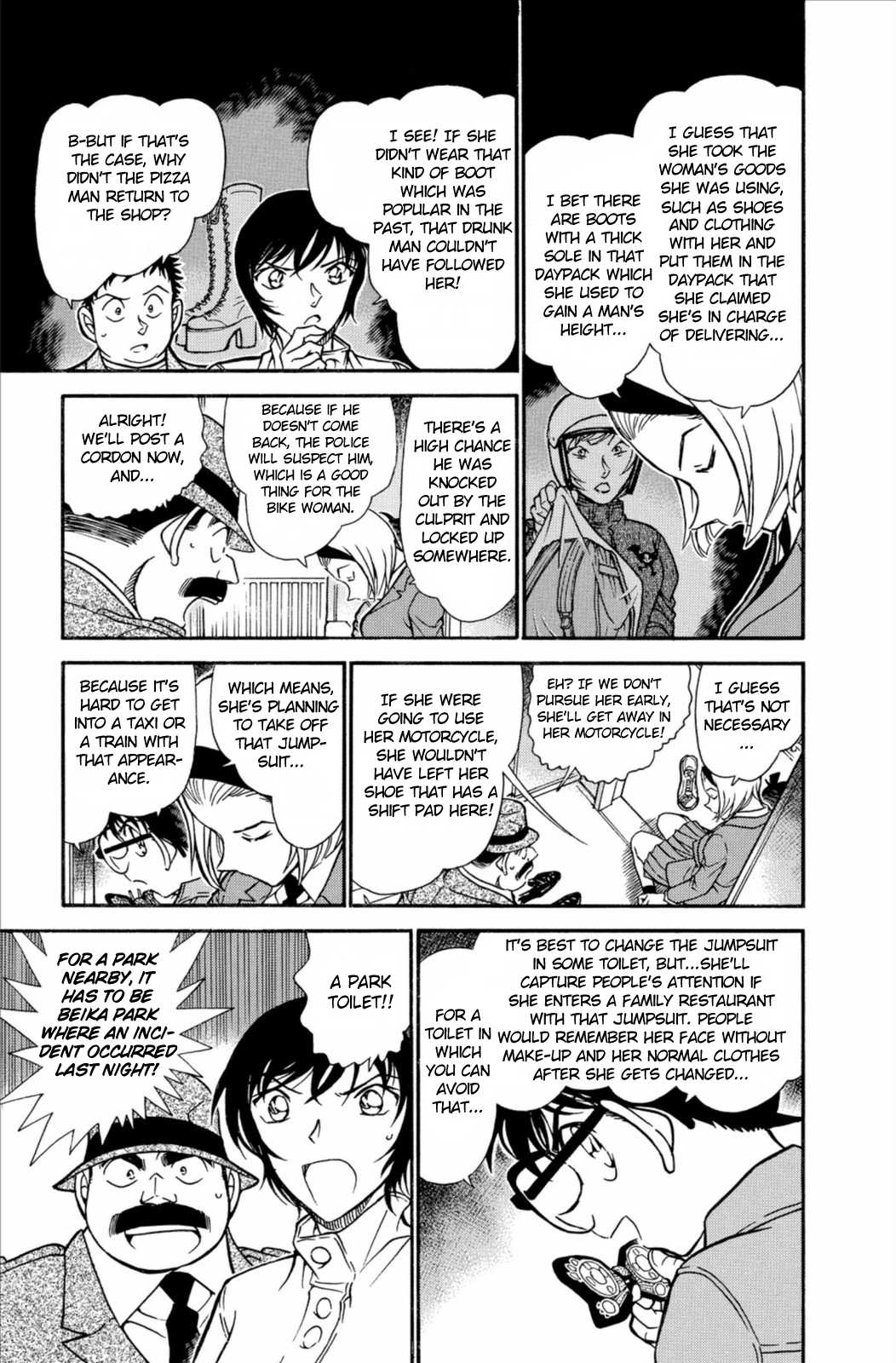 Detective Conan Chapter 627 page 10 - Chapter 627: Hammer Man's Identity