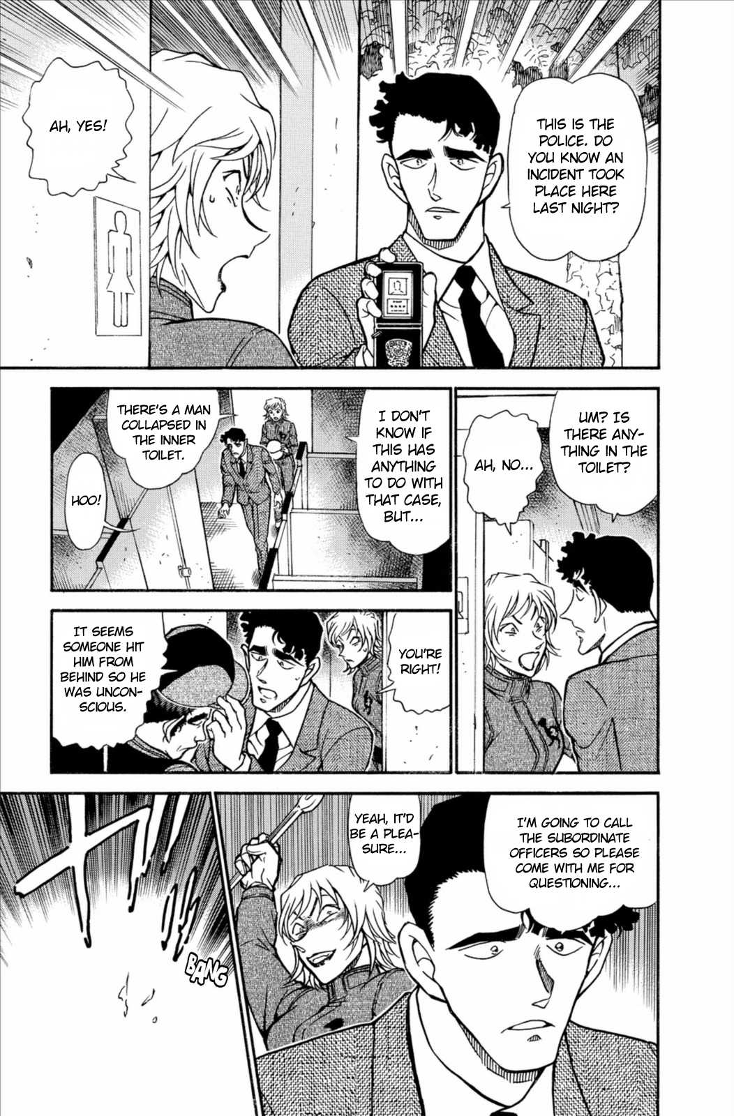Detective Conan Chapter 627 page 12 - Chapter 627: Hammer Man's Identity