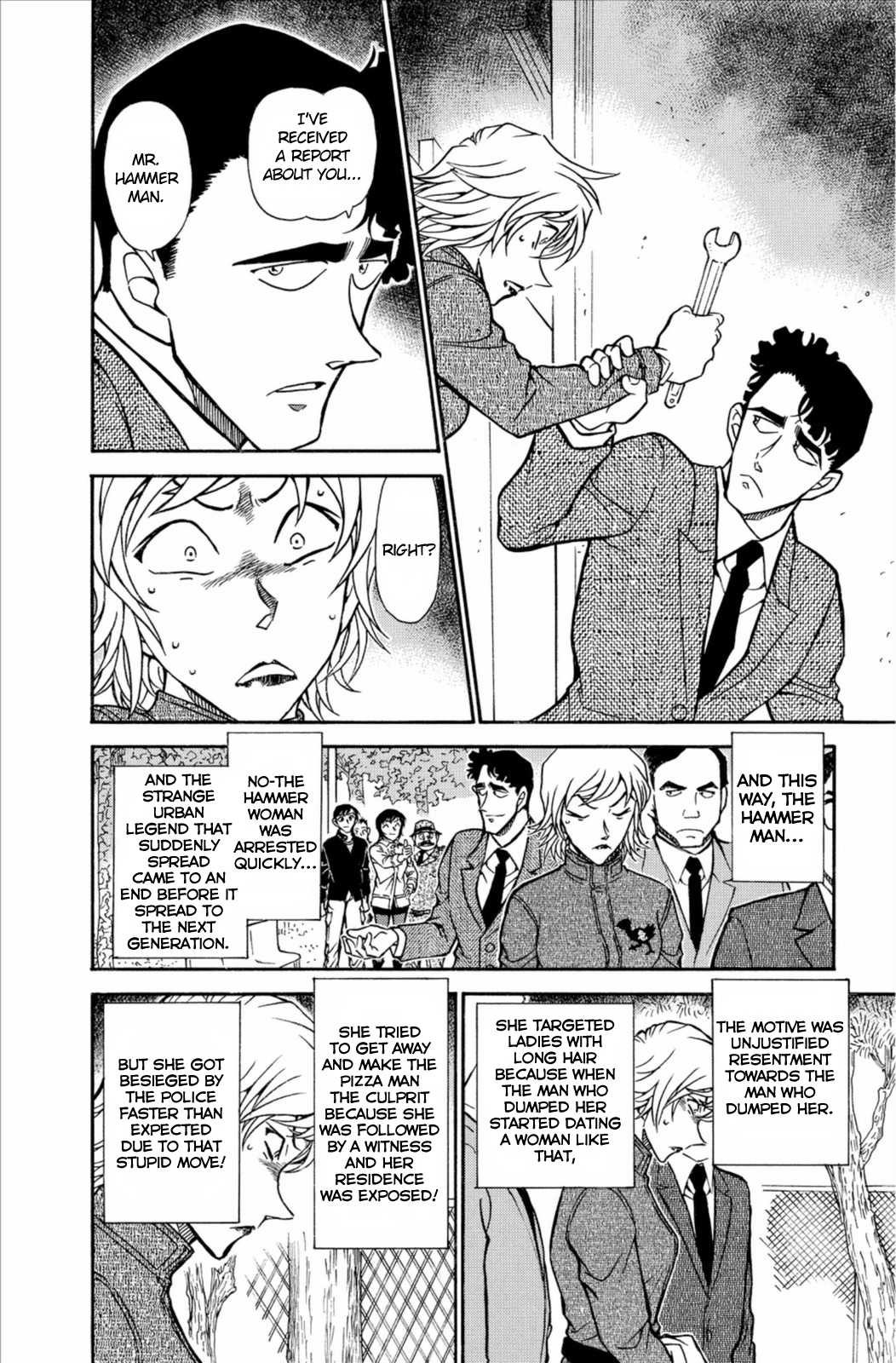 Detective Conan Chapter 627 page 13 - Chapter 627: Hammer Man's Identity