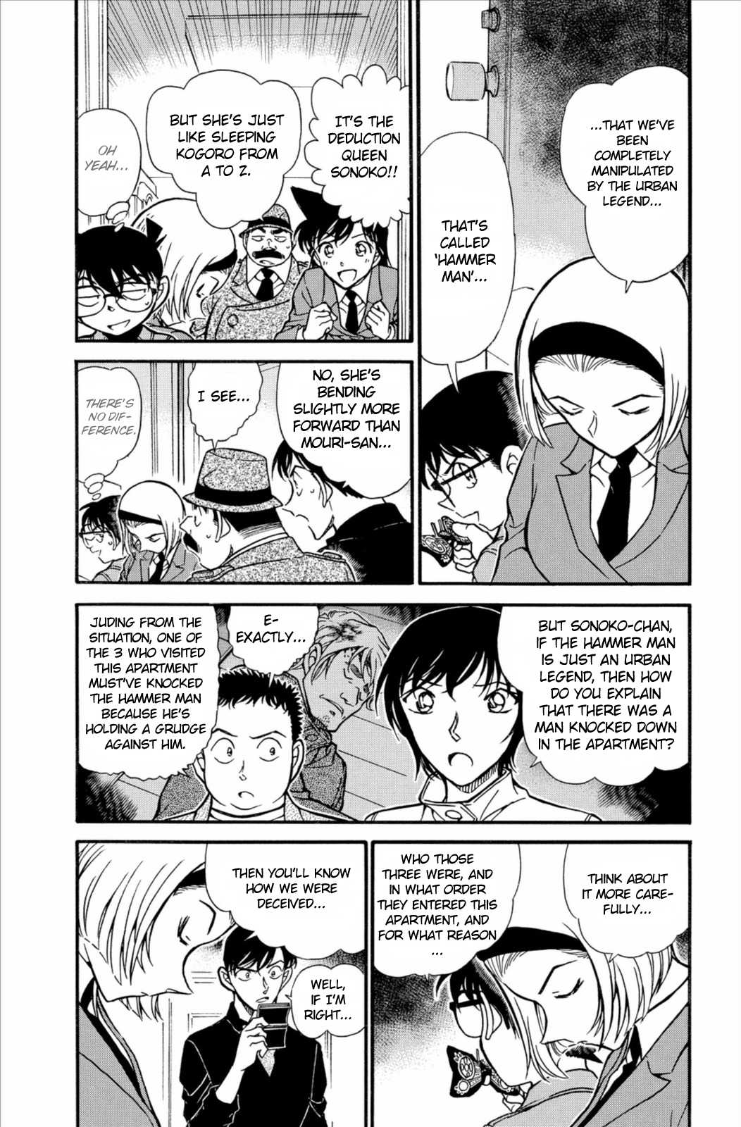 Detective Conan Chapter 627 page 5 - Chapter 627: Hammer Man's Identity