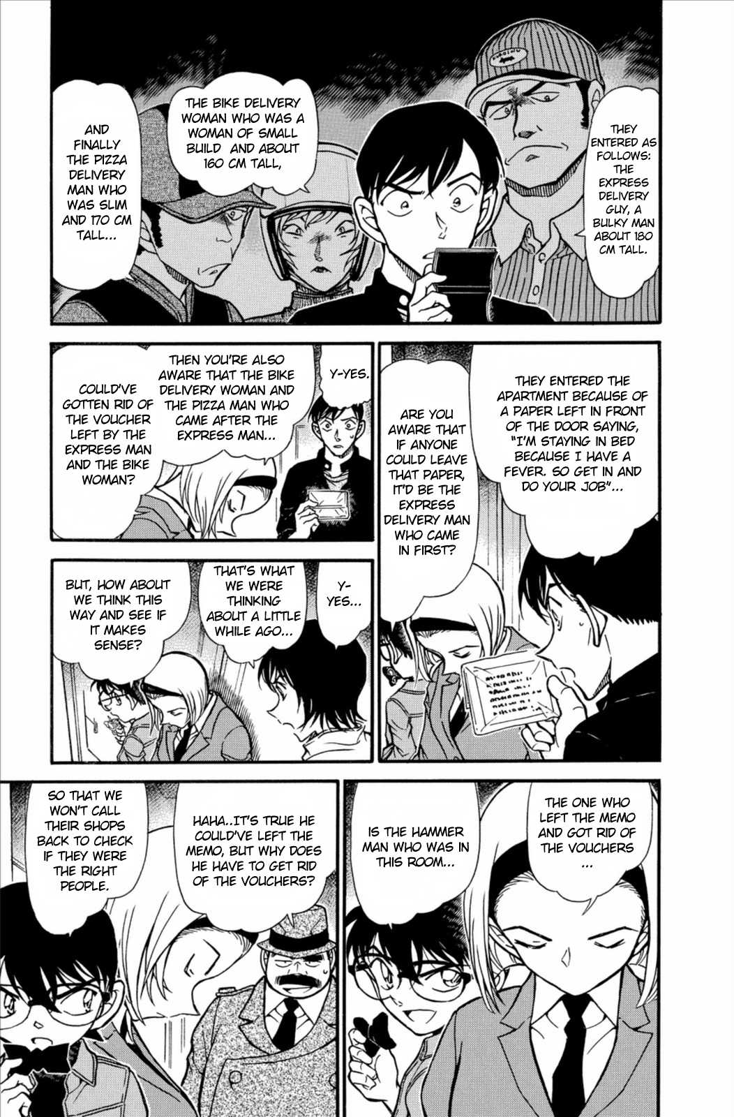 Detective Conan Chapter 627 page 6 - Chapter 627: Hammer Man's Identity