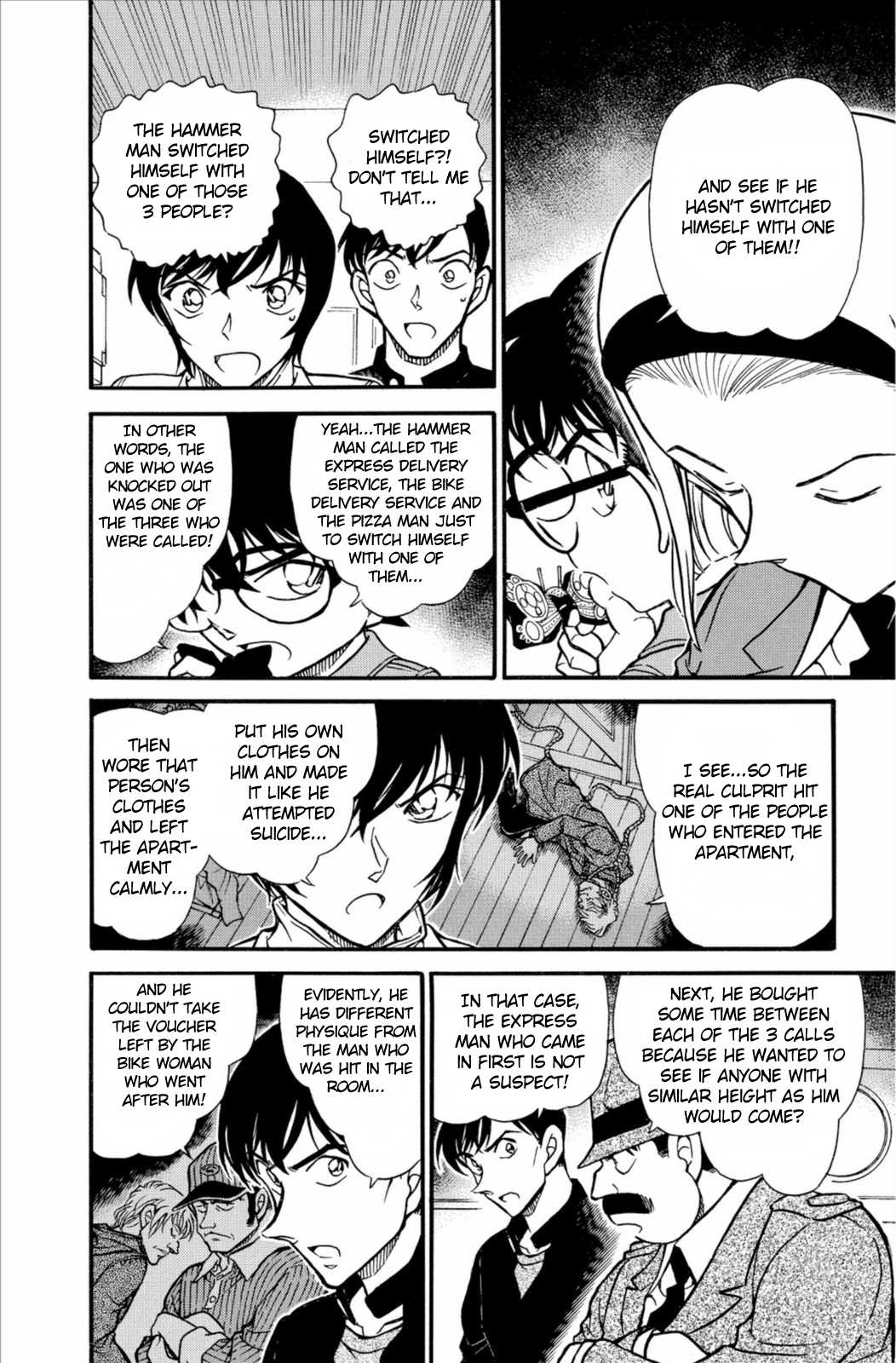 Detective Conan Chapter 627 page 7 - Chapter 627: Hammer Man's Identity