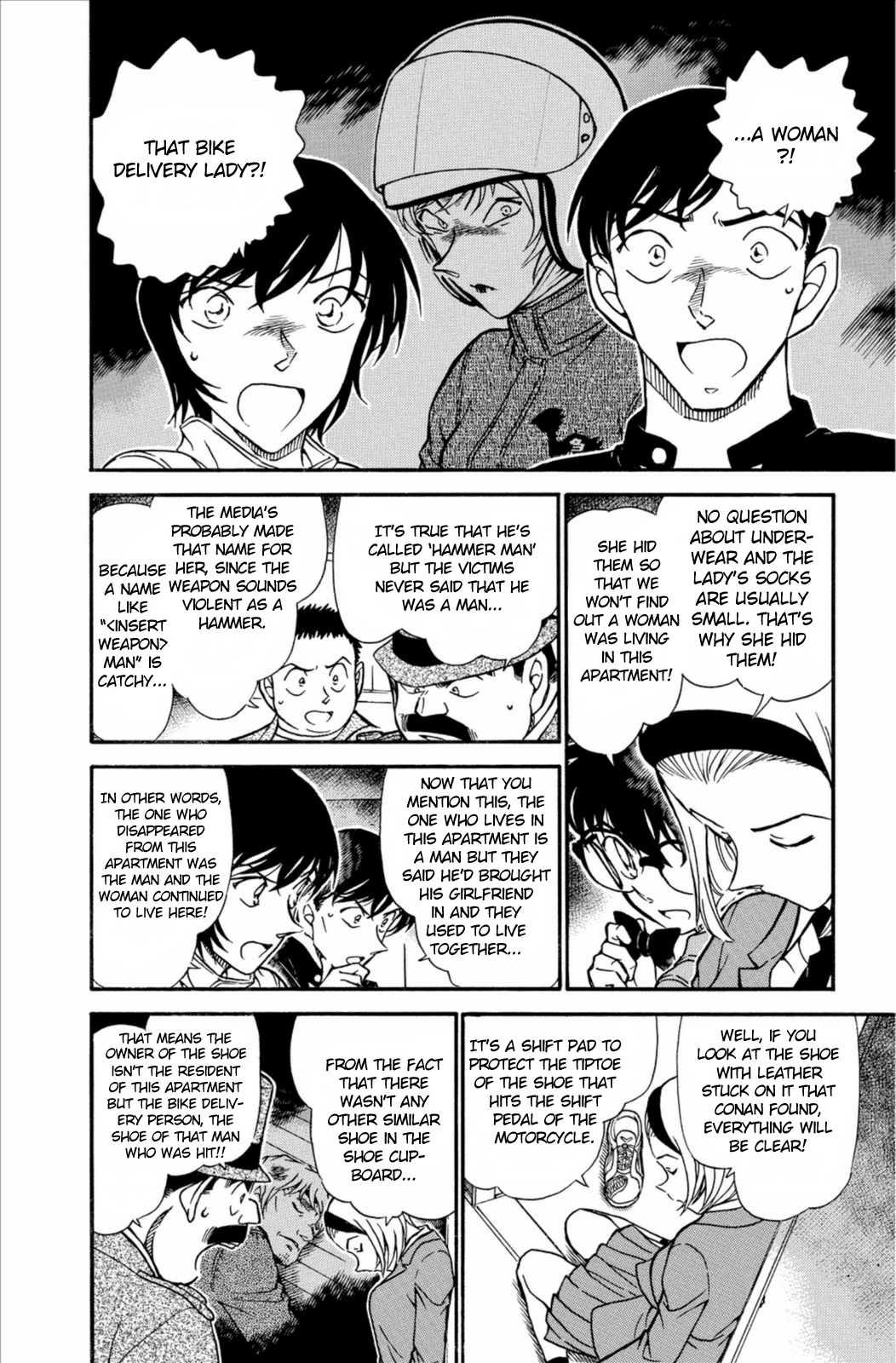 Detective Conan Chapter 627 page 9 - Chapter 627: Hammer Man's Identity