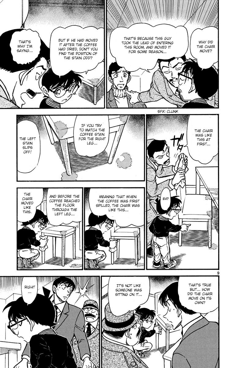 Detective Conan Chapter 629 page 10 - Chapter 629: The Impossible Crime