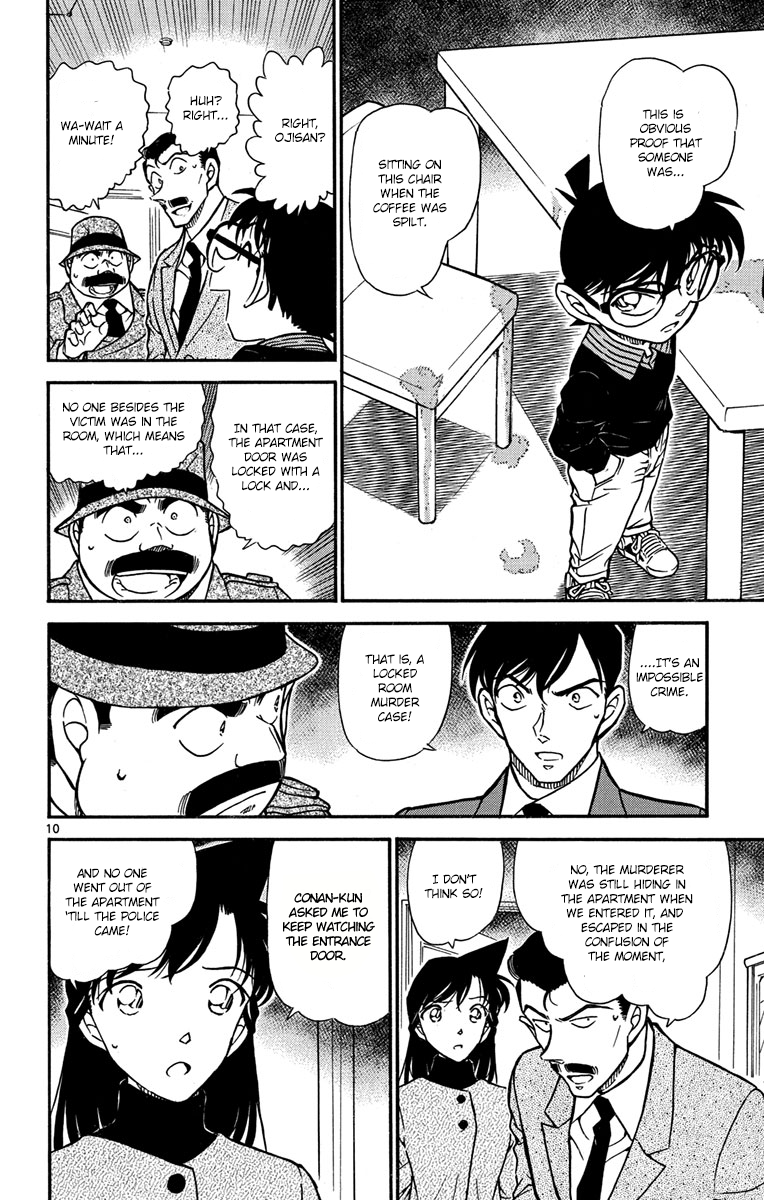 Detective Conan Chapter 629 page 11 - Chapter 629: The Impossible Crime