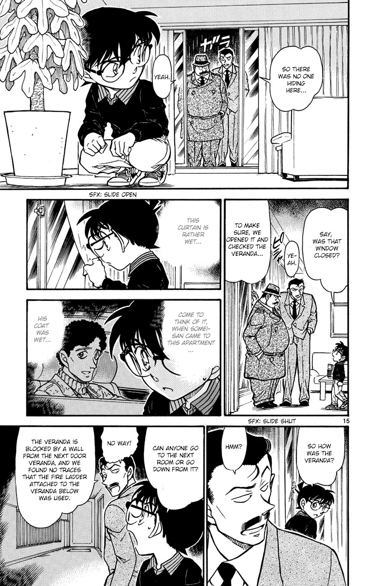 Detective Conan Chapter 629 page 16 - Chapter 629: The Impossible Crime