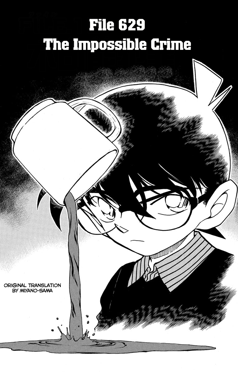Detective Conan Chapter 629 page 2 - Chapter 629: The Impossible Crime