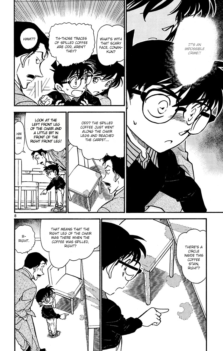 Detective Conan Chapter 629 page 9 - Chapter 629: The Impossible Crime