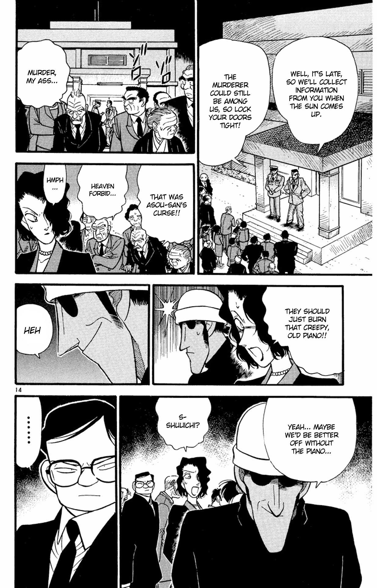 Detective Conan Chapter 63 page 15 - Chapter 63: The Piano's Curse