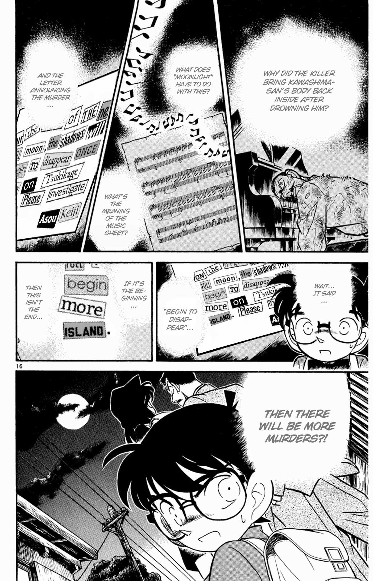 Detective Conan Chapter 63 page 17 - Chapter 63: The Piano's Curse