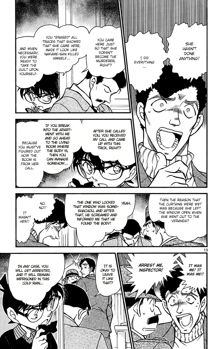 Detective Conan Chapter 630 page 14 - Chapter 630: The Bitter Truth