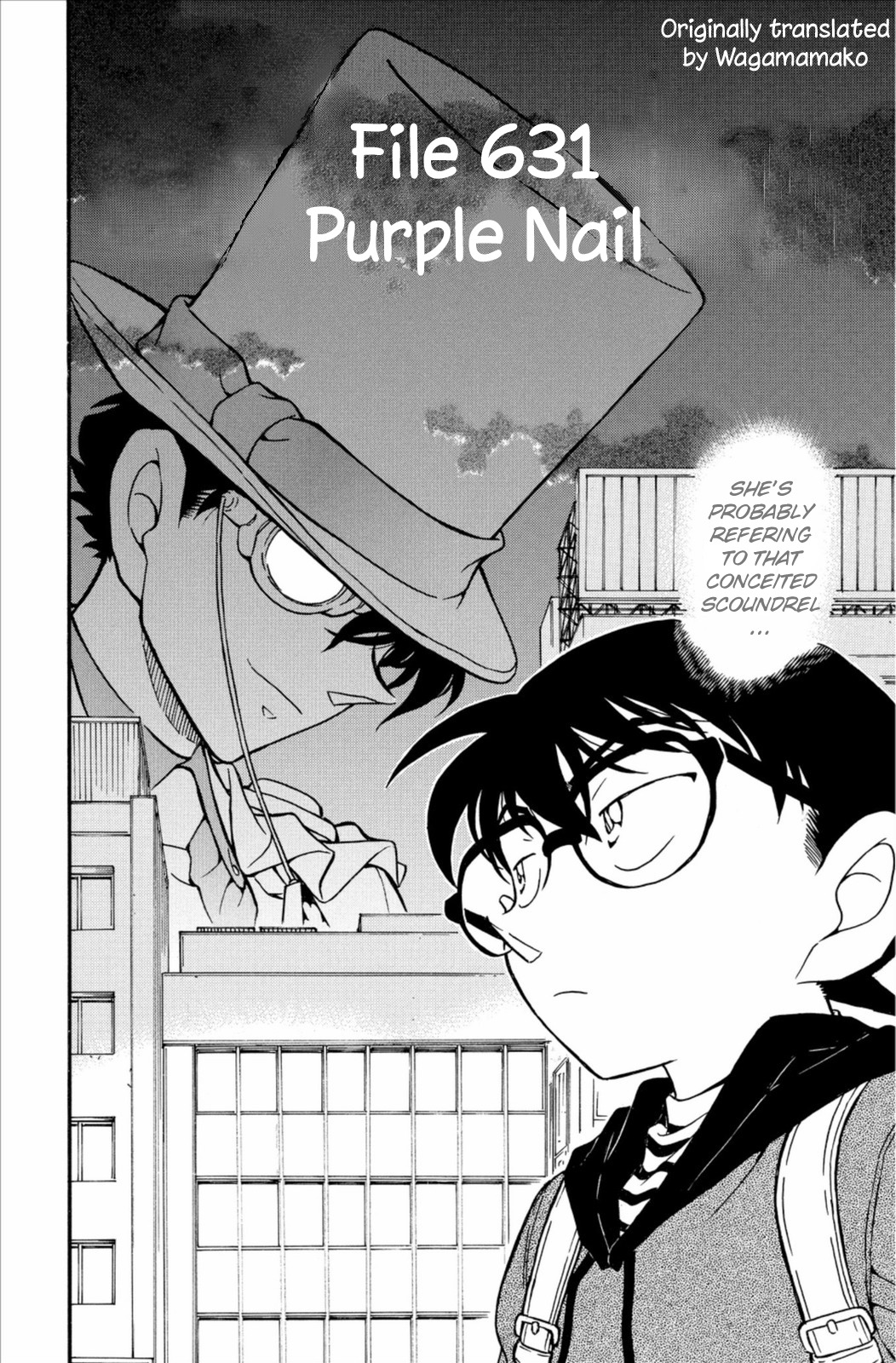 Detective Conan Chapter 631 page 3 - Chapter 631: The Purple Nail