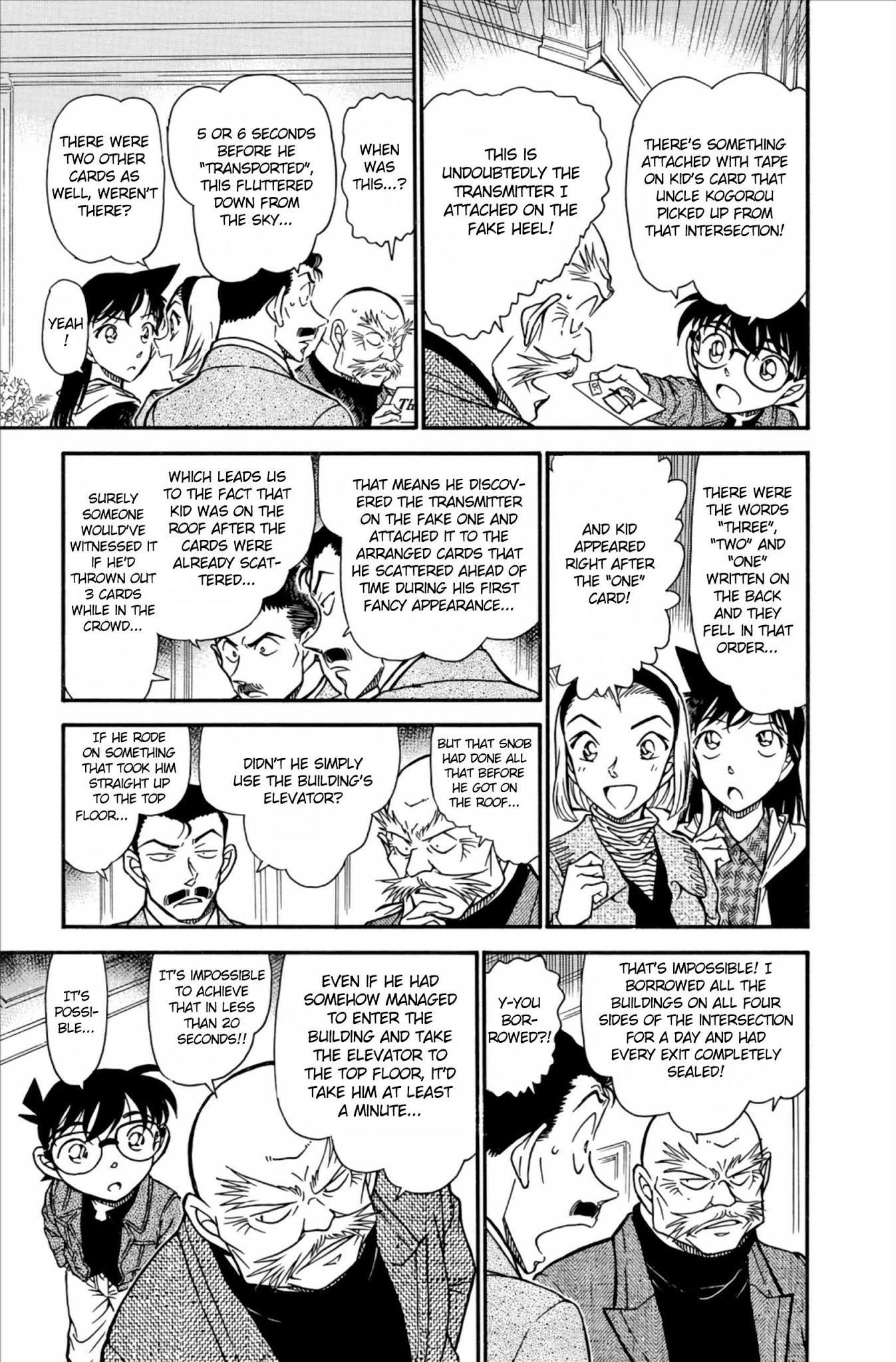 Detective Conan Chapter 632 page 14 - Chapter 632: Instant Movement