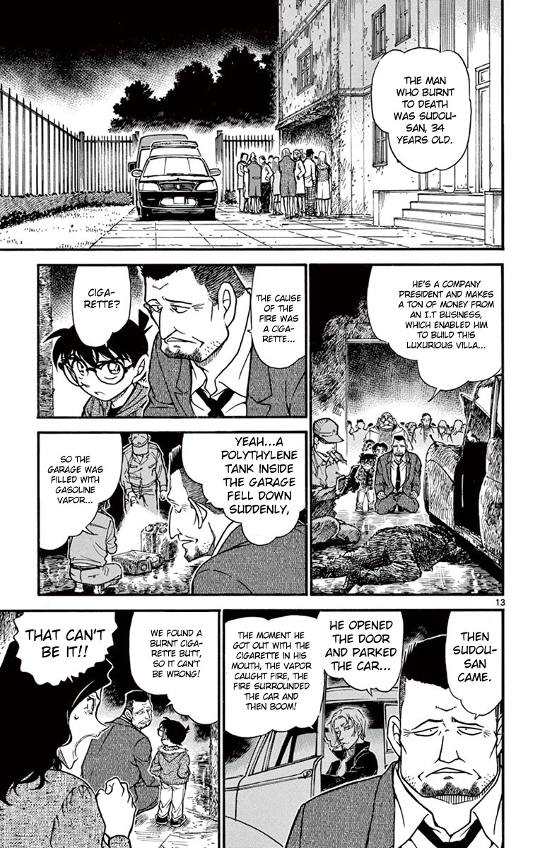 Detective Conan Chapter 635 page 14 - Chapter 635: Burn