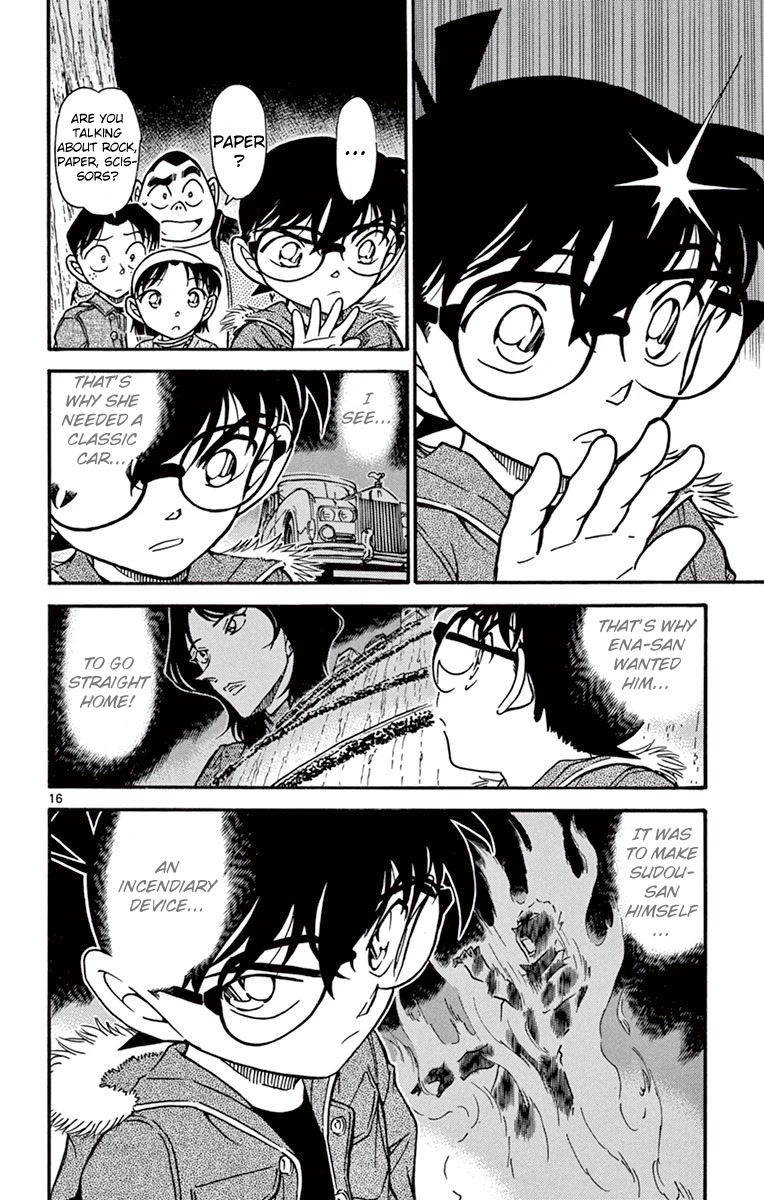 Detective Conan Chapter 636 page 17 - Chapter 636: Cause of Fire