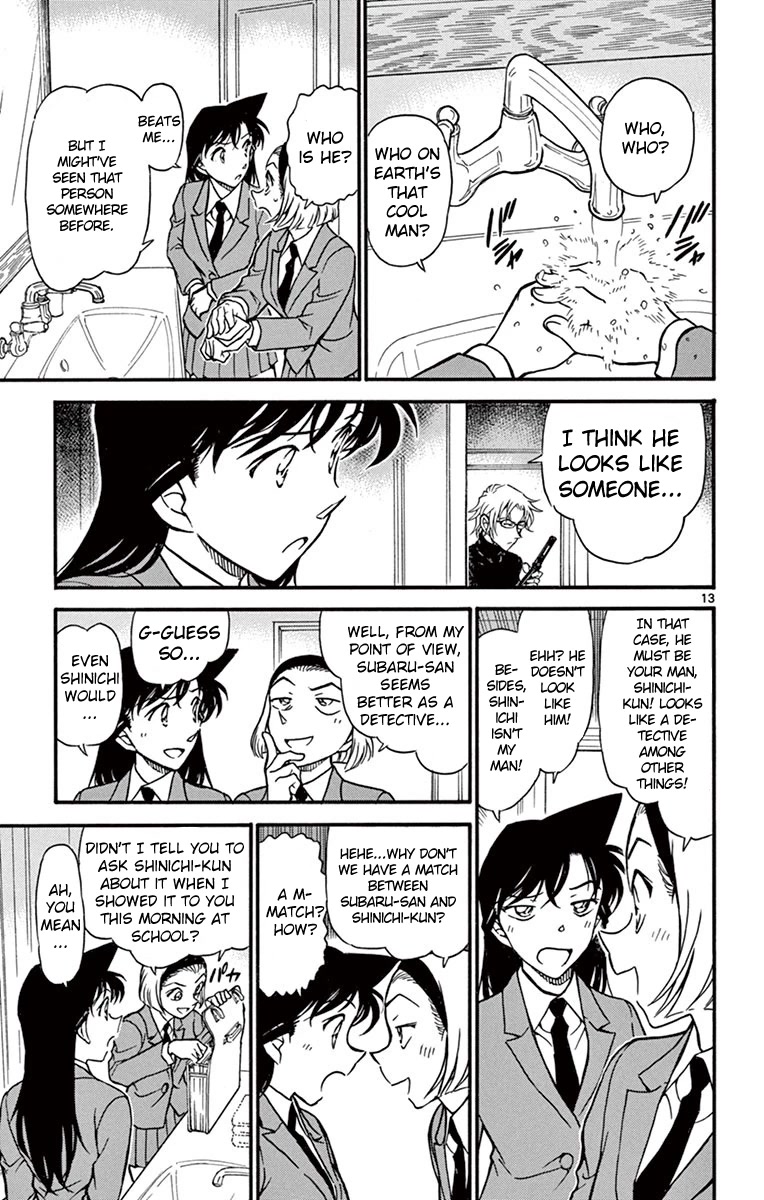 Detective Conan Chapter 638 page 14 - Chapter 638: Paper Plane